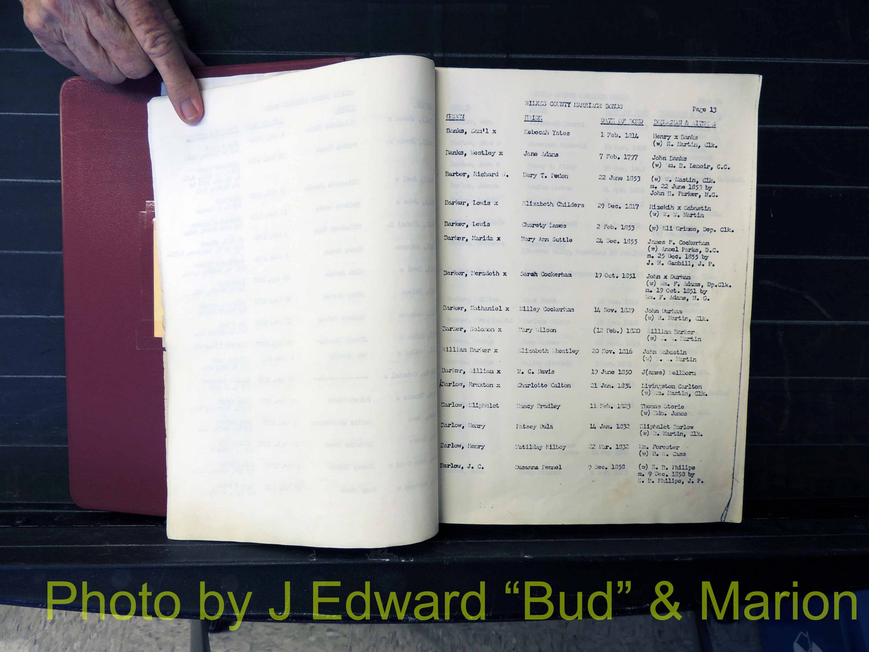 Wilkes Co, NC, Marriage Bonds, 1830's up (114).JPG