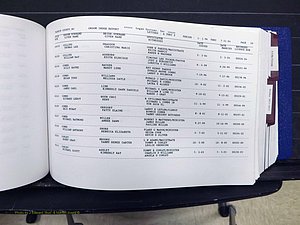 Yadkin Co, NC, Marriages, Male & Female, 1996-2012 (229) .JPG