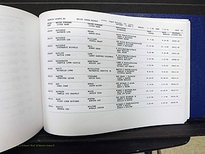Yadkin Co, NC, Marriages, Male & Female, 1996-2012 (660) .JPG