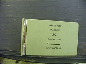Yancey Co, NC Marriages, 2000+, A-Z (1).JPG
