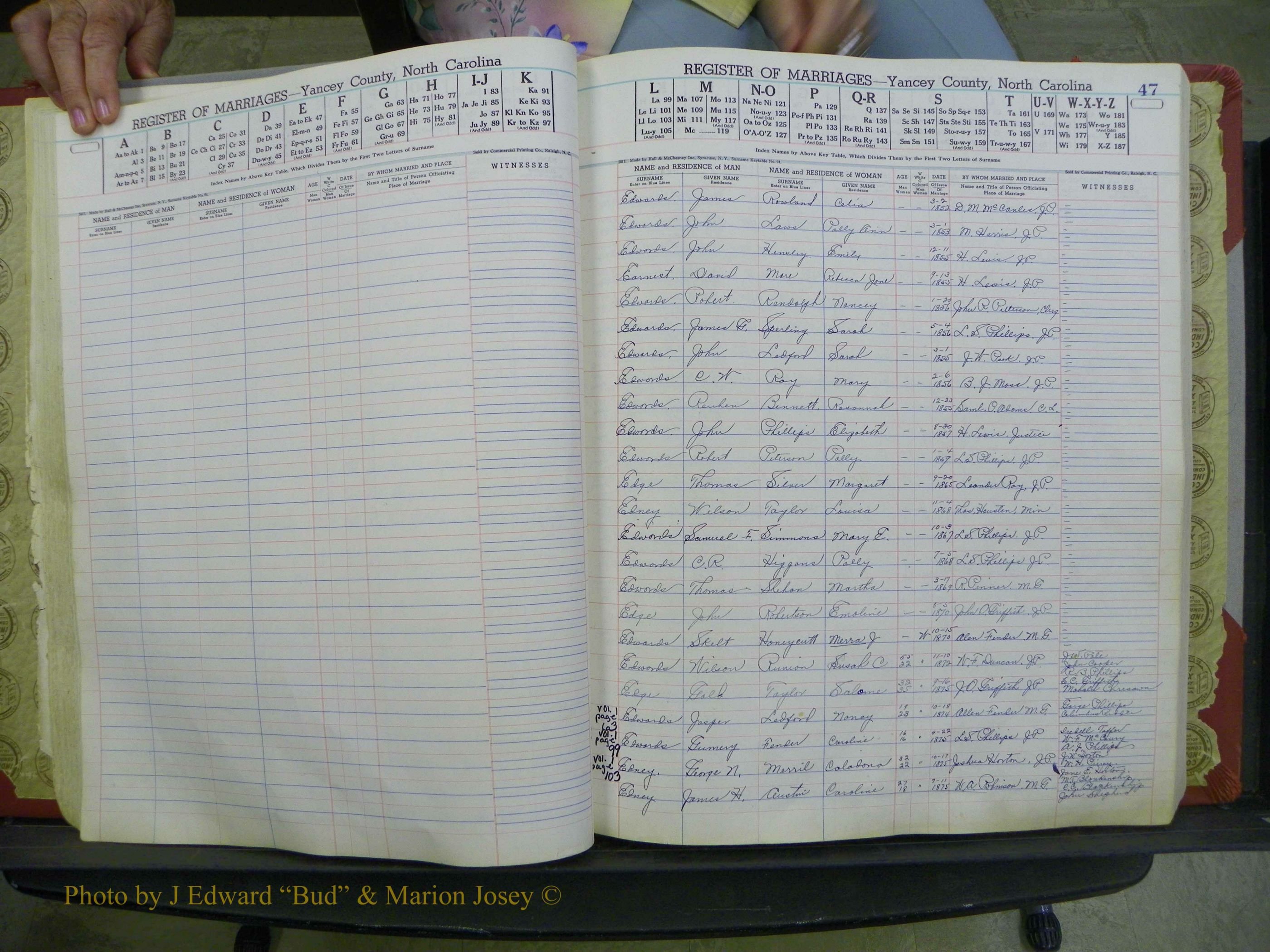 Yancey Co, NC Marriages, 1855-1967 (72).JPG