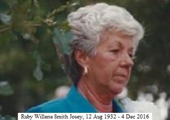 Willene Josey Obituary