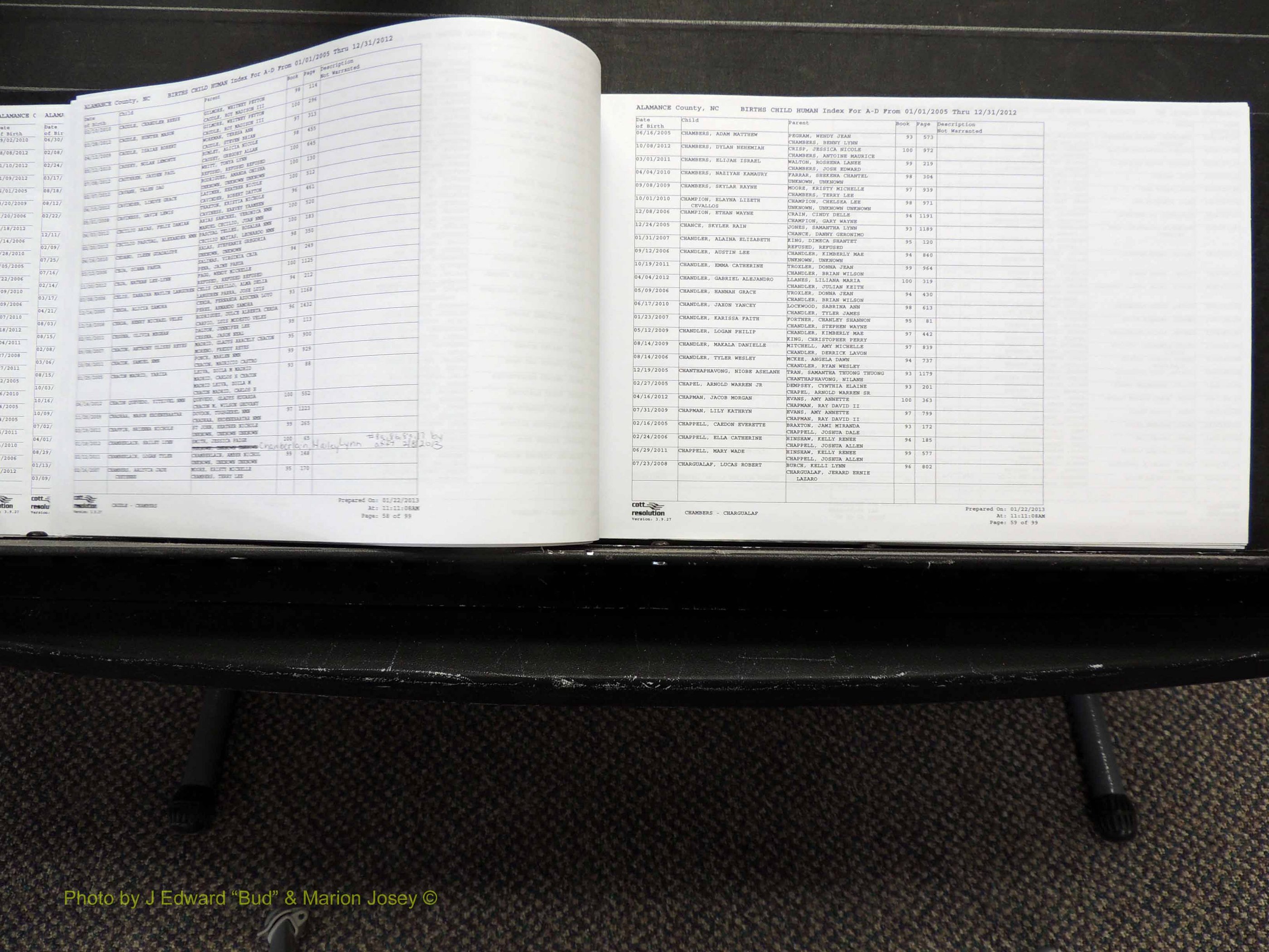 Alamance Co, NC, Births, A-Z, 2005-2012 (130).JPG