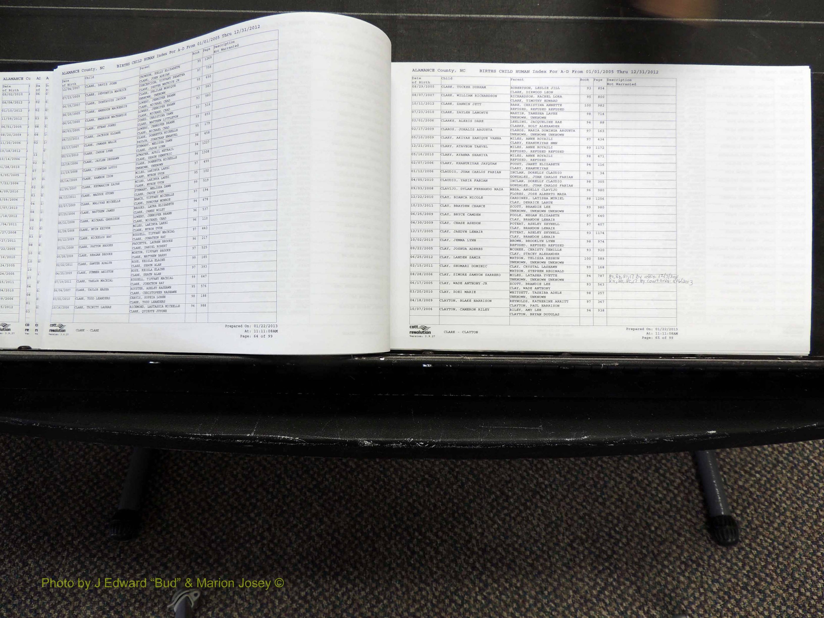 Alamance Co, NC, Births, A-Z, 2005-2012 (133).JPG