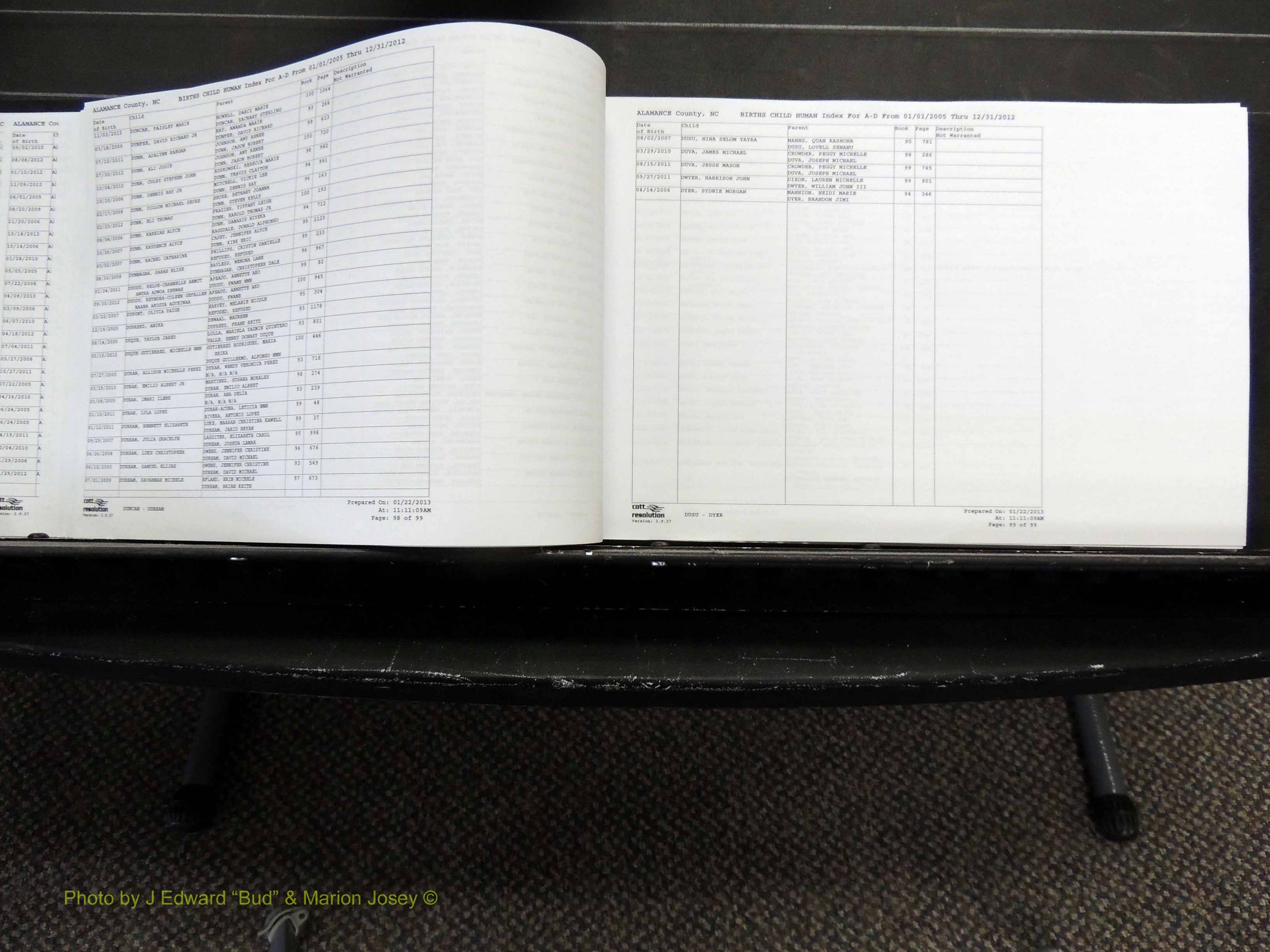 Alamance Co, NC, Births, A-Z, 2005-2012 (150).JPG