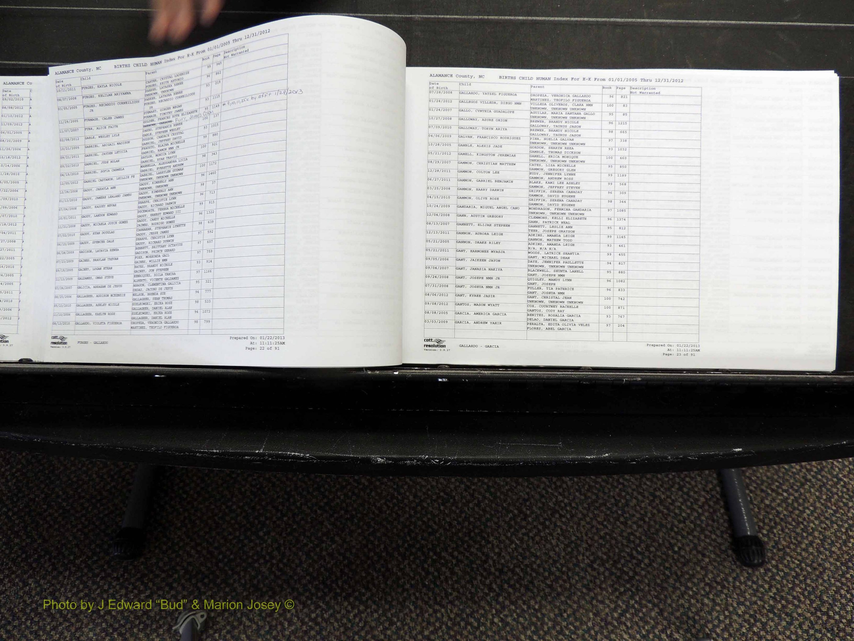 Alamance Co, NC, Births, A-Z, 2005-2012 (162).JPG