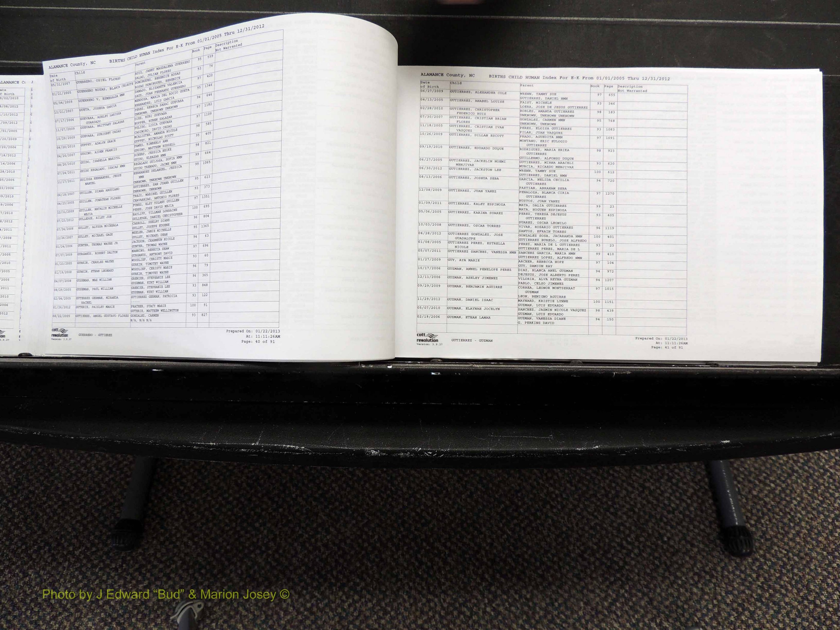 Alamance Co, NC, Births, A-Z, 2005-2012 (171).JPG