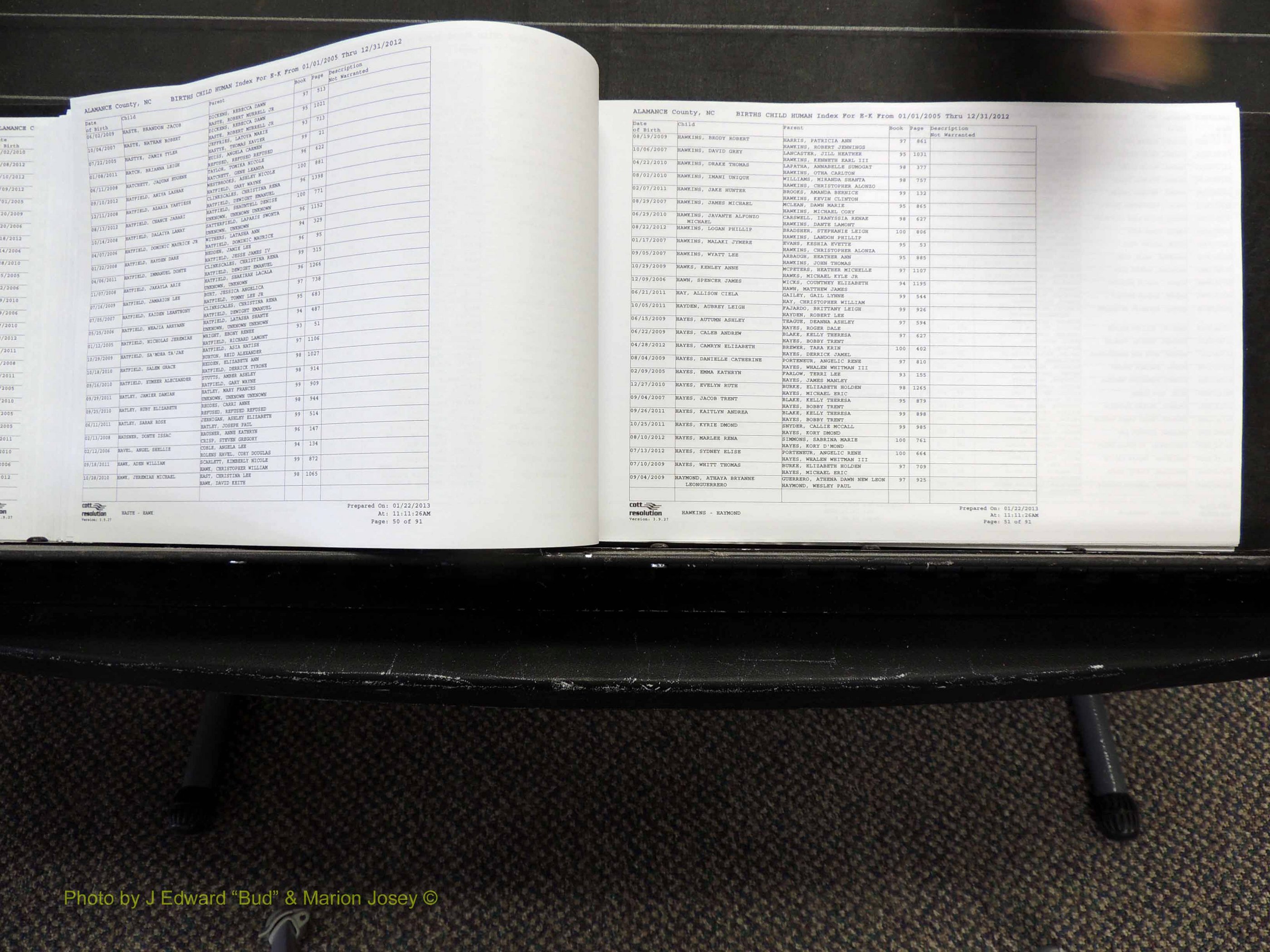 Alamance Co, NC, Births, A-Z, 2005-2012 (176).JPG