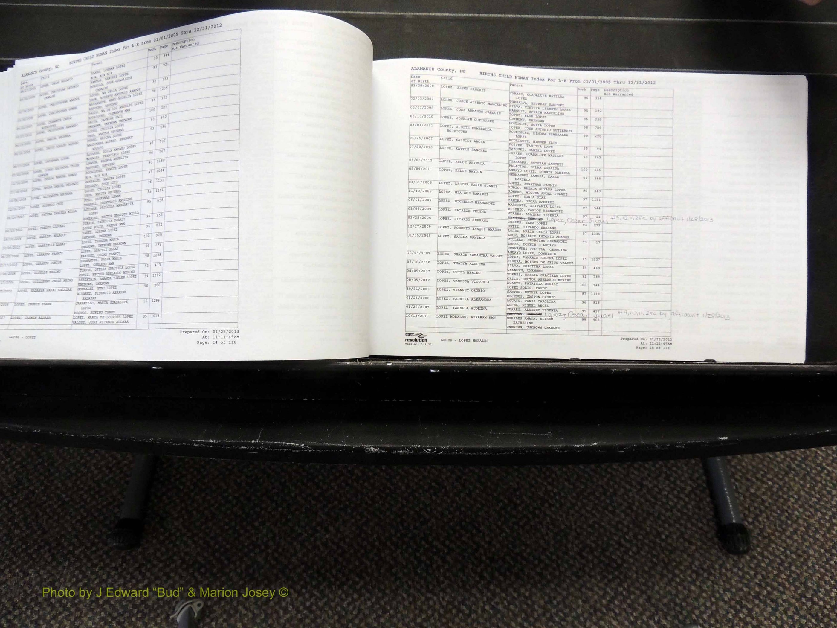 Alamance Co, NC, Births, A-Z, 2005-2012 (204).JPG