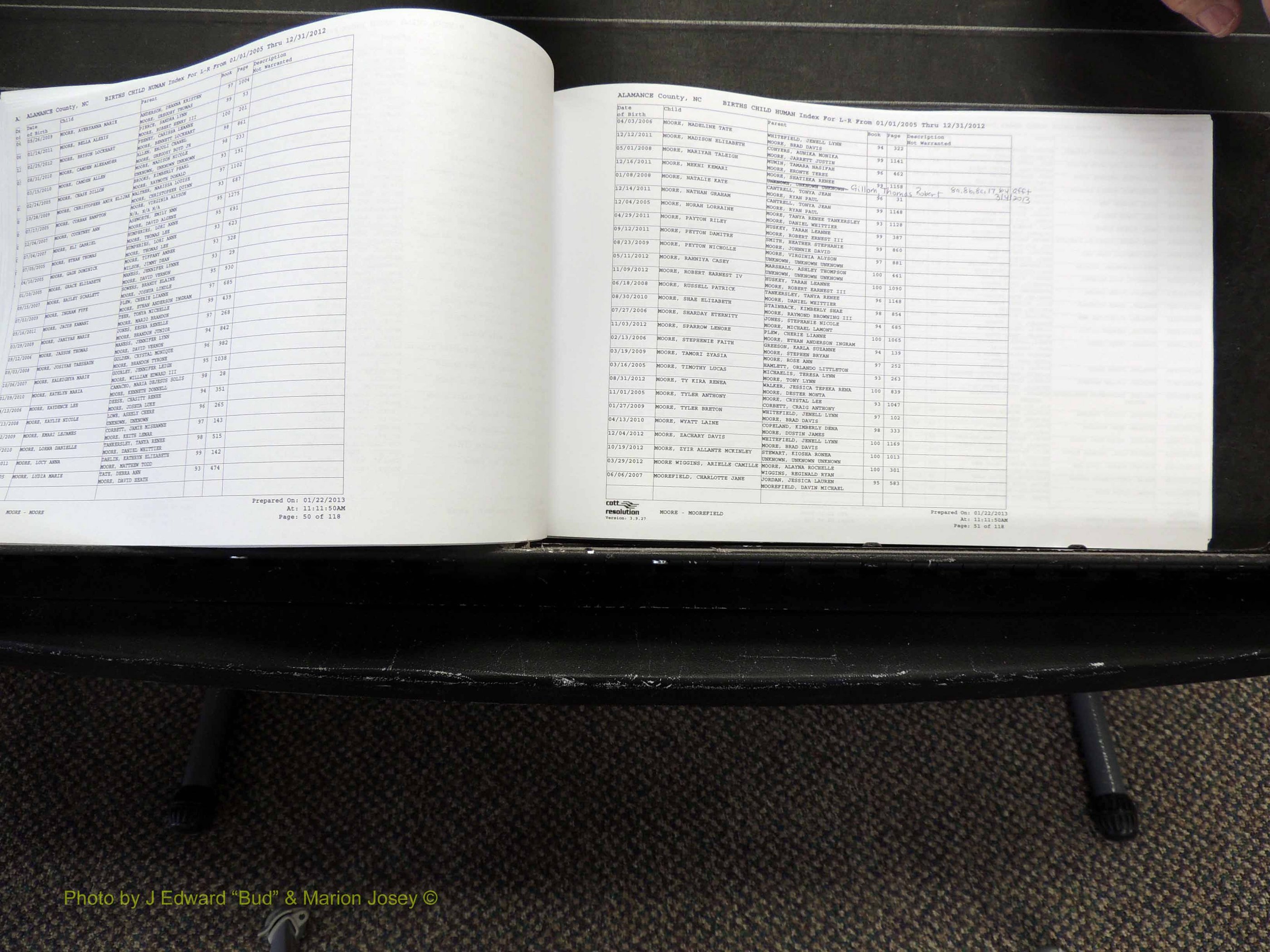 Alamance Co, NC, Births, A-Z, 2005-2012 (222).JPG