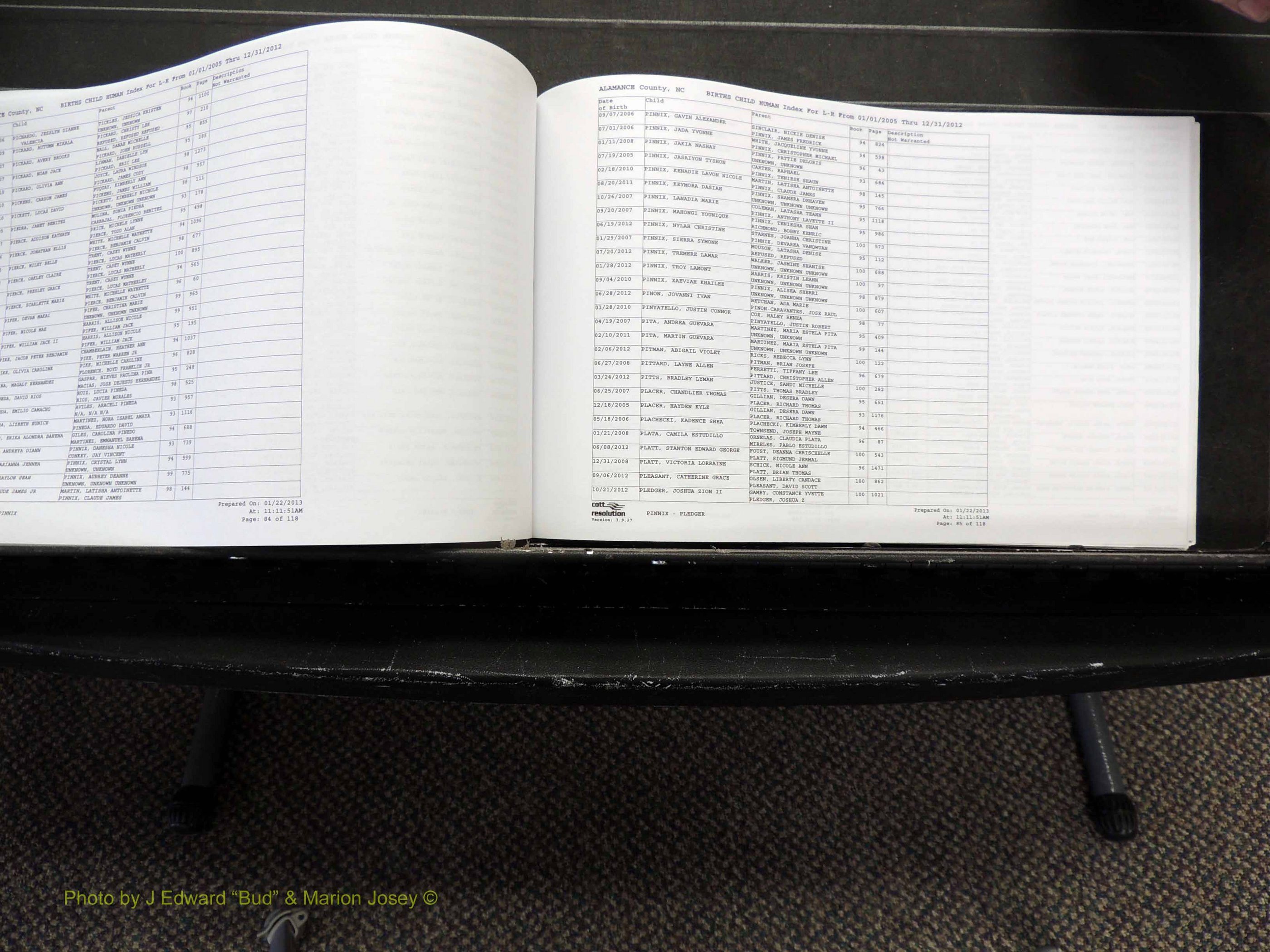 Alamance Co, NC, Births, A-Z, 2005-2012 (240).JPG