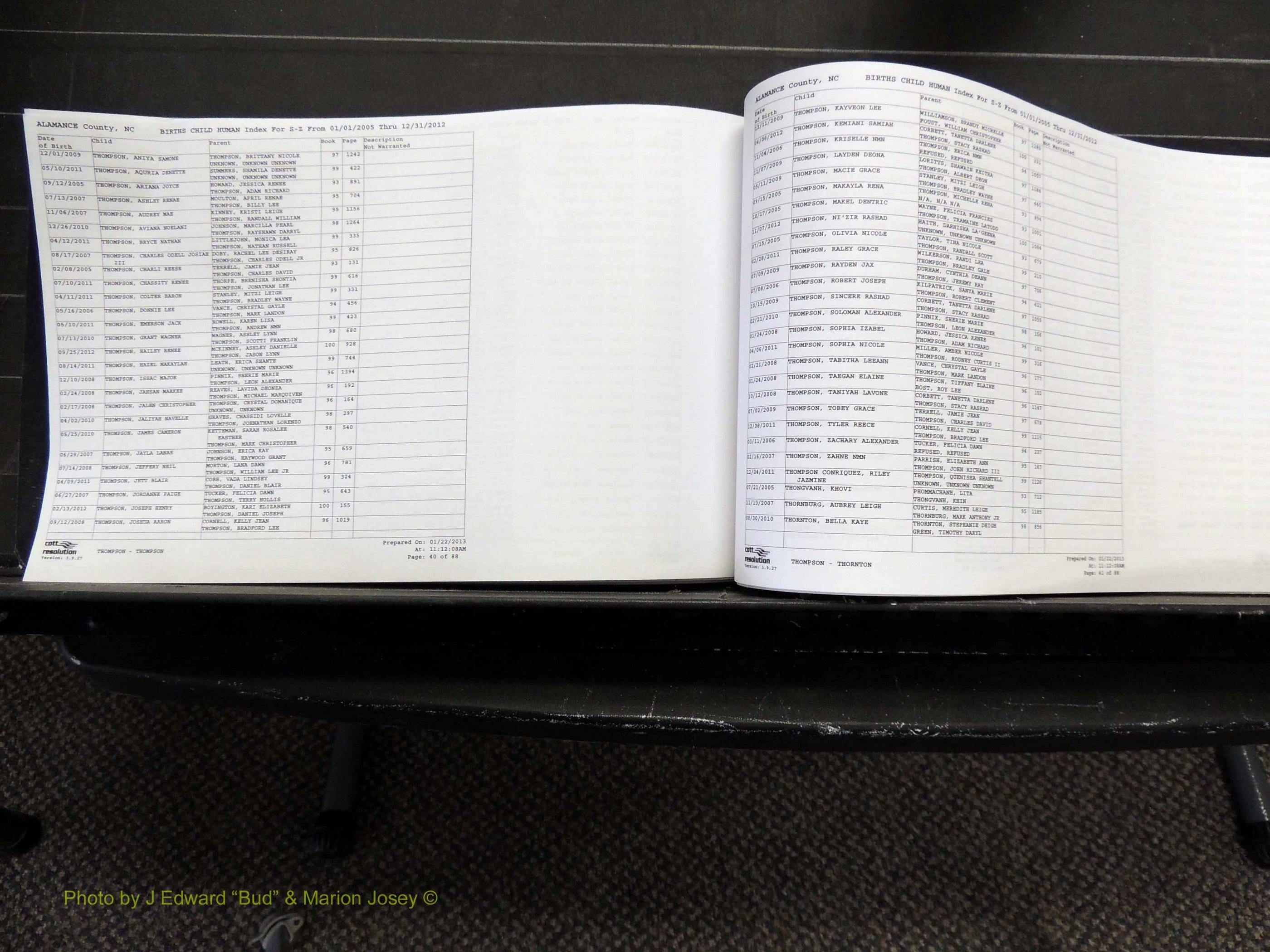 Alamance Co, NC, Births, A-Z, 2005-2012 (283).JPG