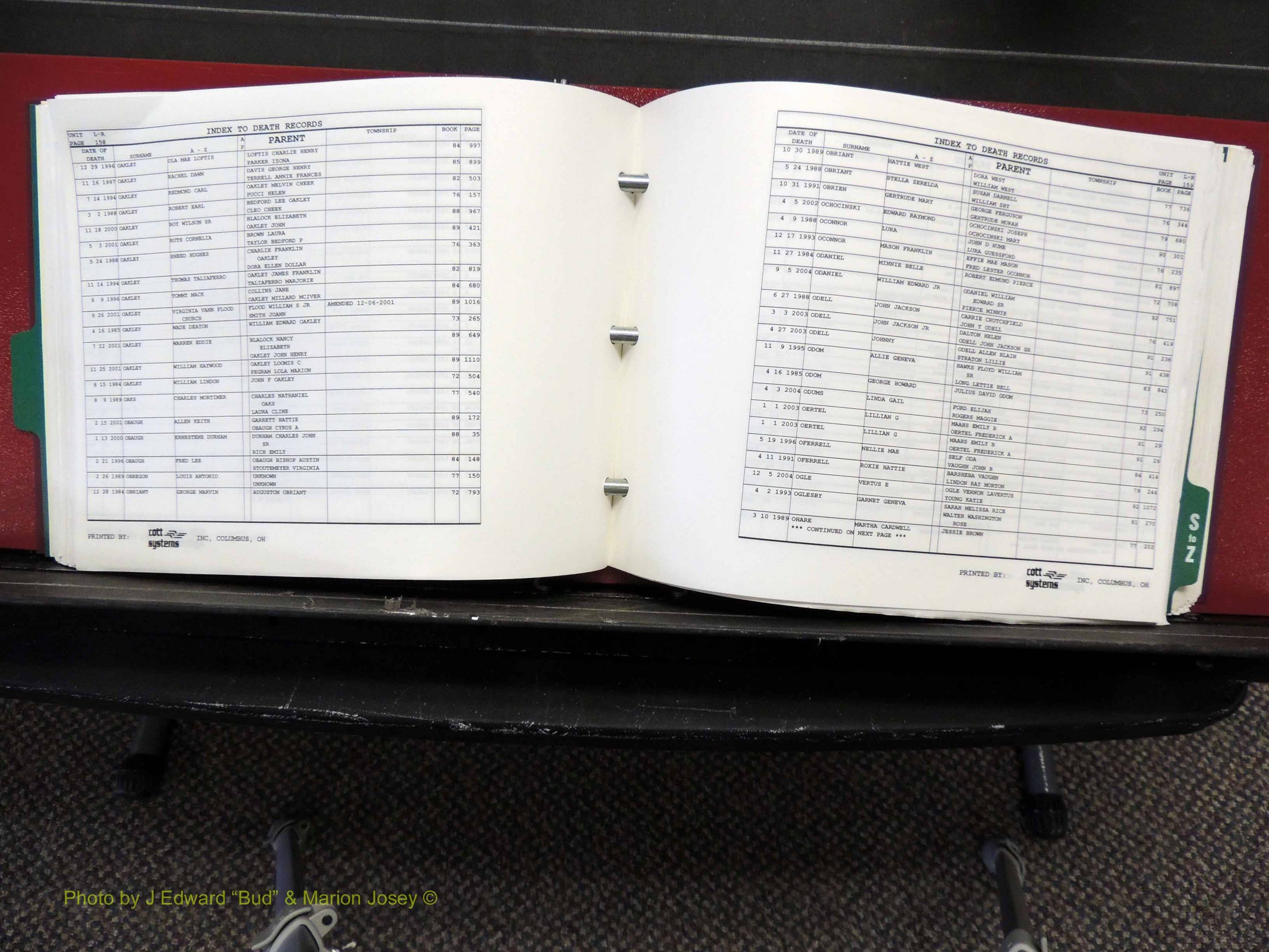 Alamance Co, NC, Deaths, L-Z, 1984-2004 (186).JPG
