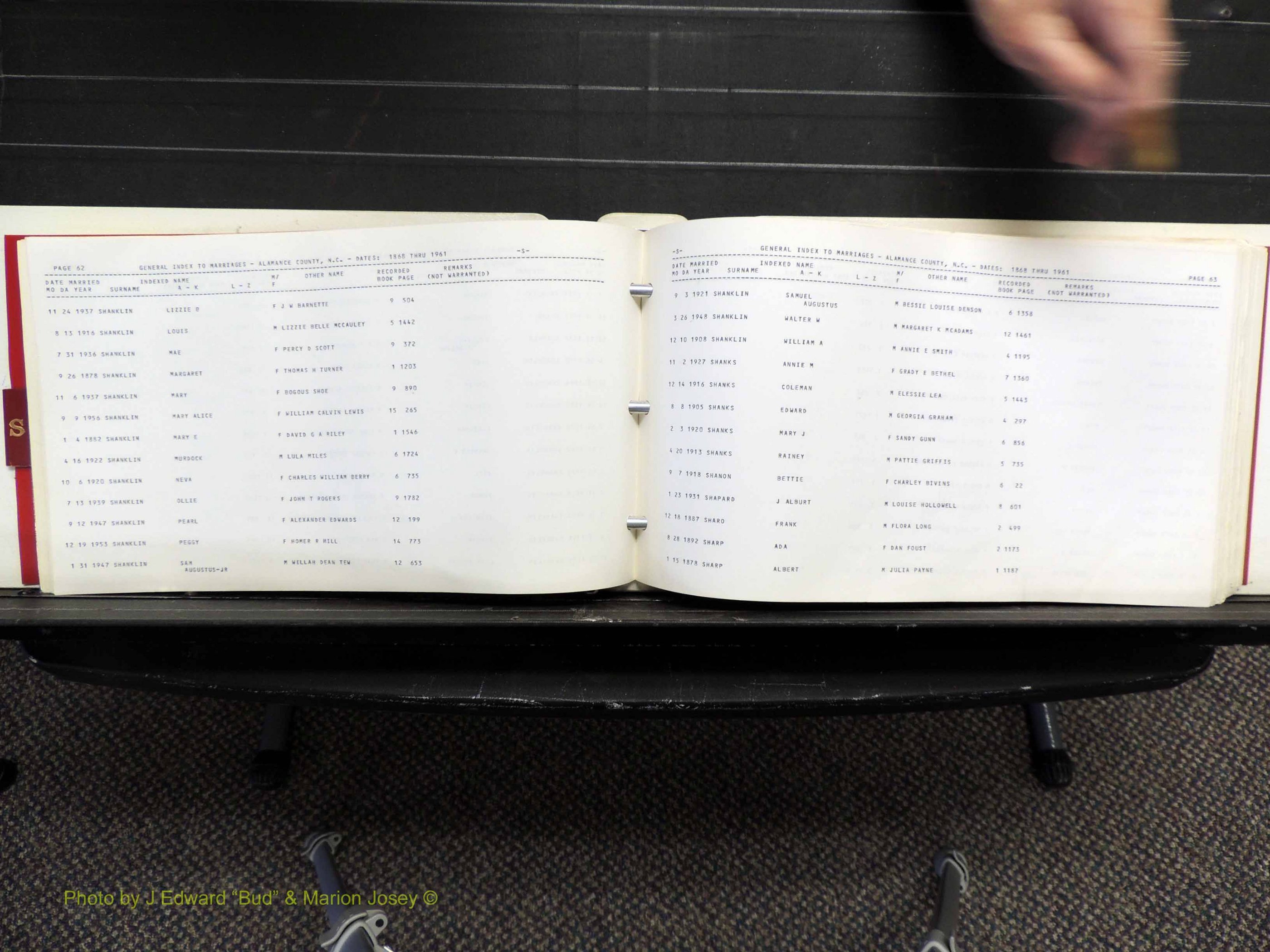 Alamance Co, NC, Marriages, S, 1868-1961 (134).JPG