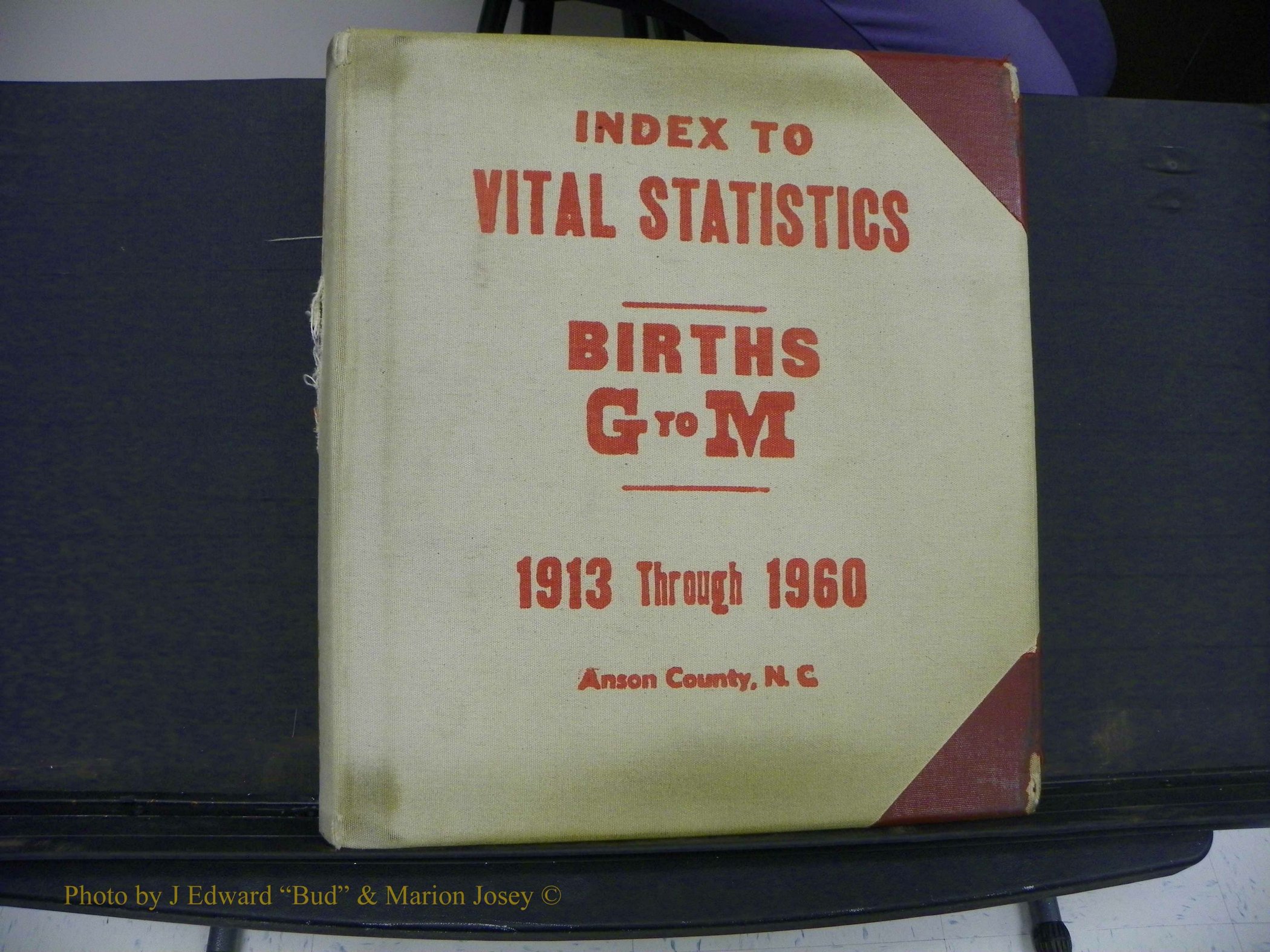 Anson Co, NC, Marriages, G-M, 1913-1960 (001).JPG