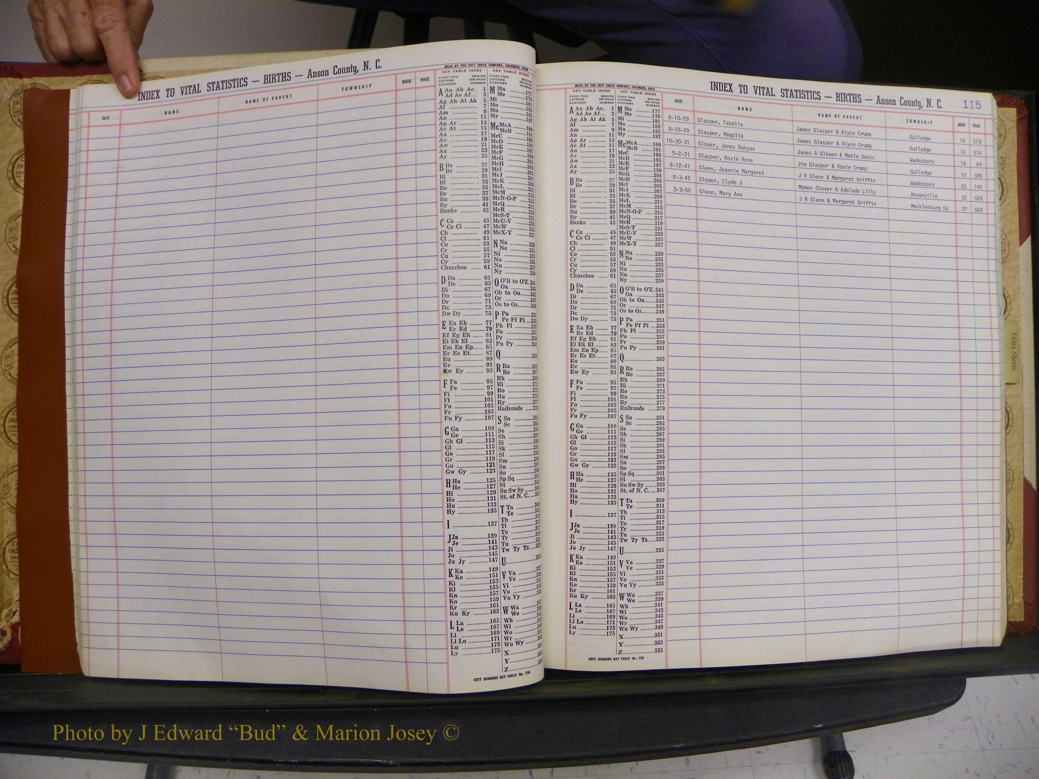 Anson Co, NC, Marriages, G-M, 1913-1960 (018).JPG