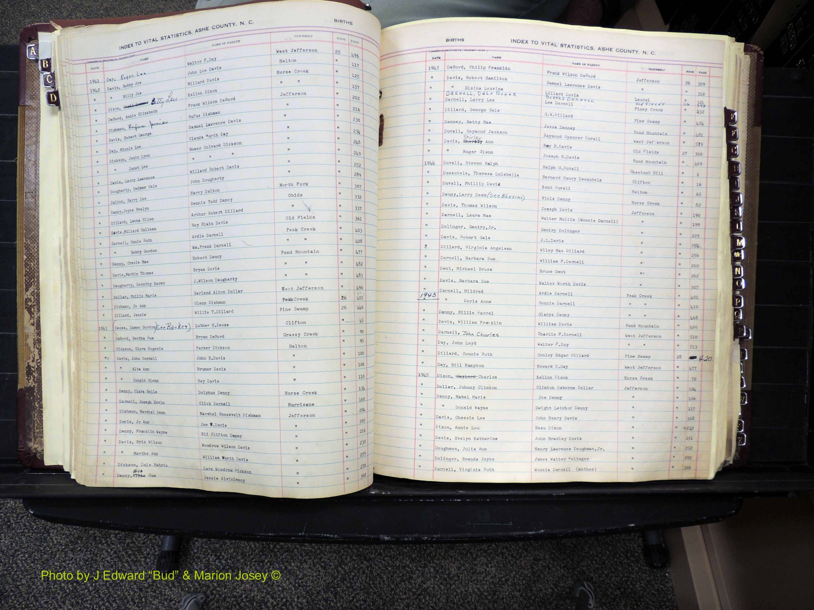 Ashe Co, NC, Births, 1913-1946 (163).JPG