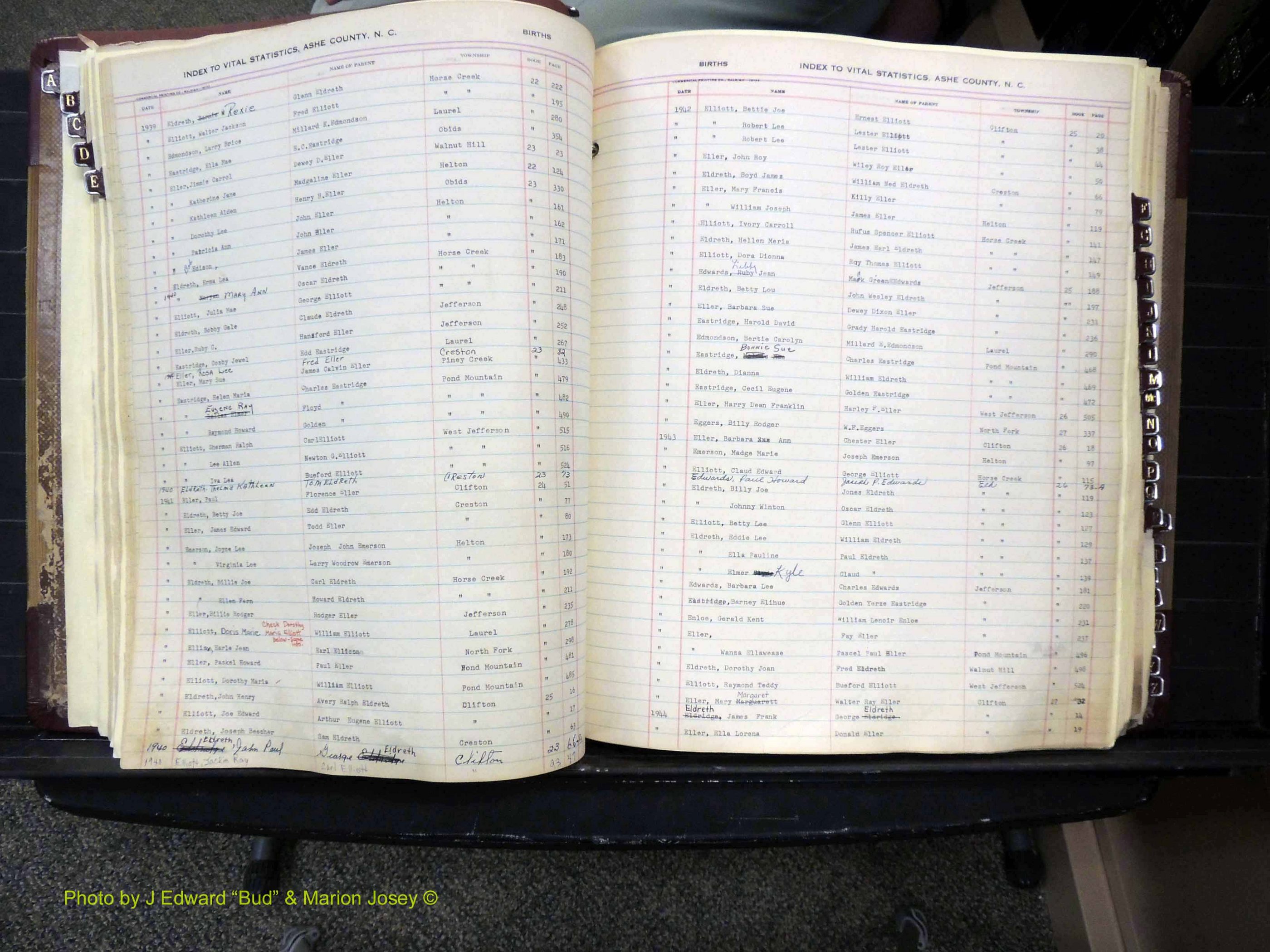 Ashe Co, NC, Births, 1913-1946 (174).JPG
