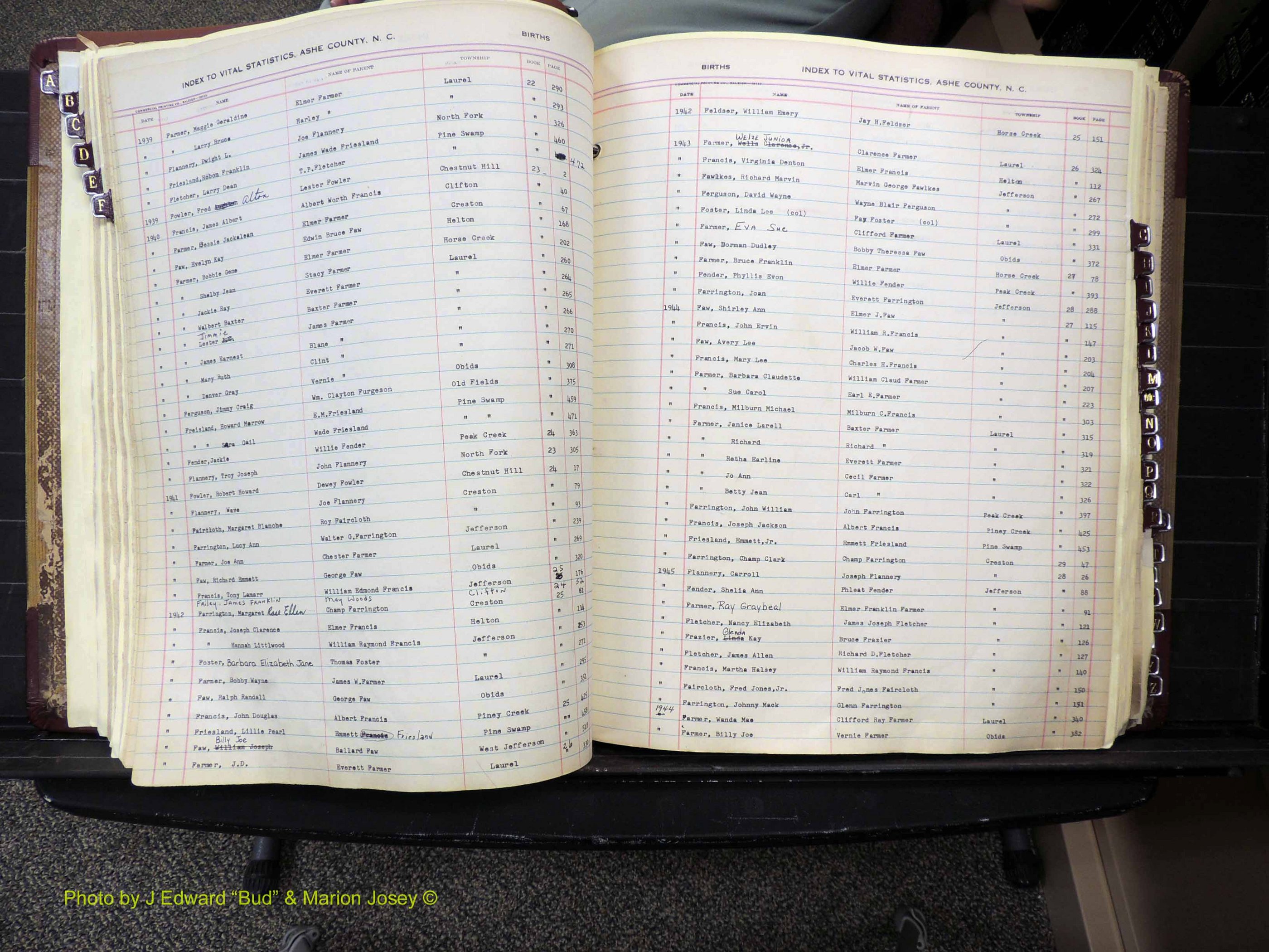 Ashe Co, NC, Births, 1913-1946 (181).JPG