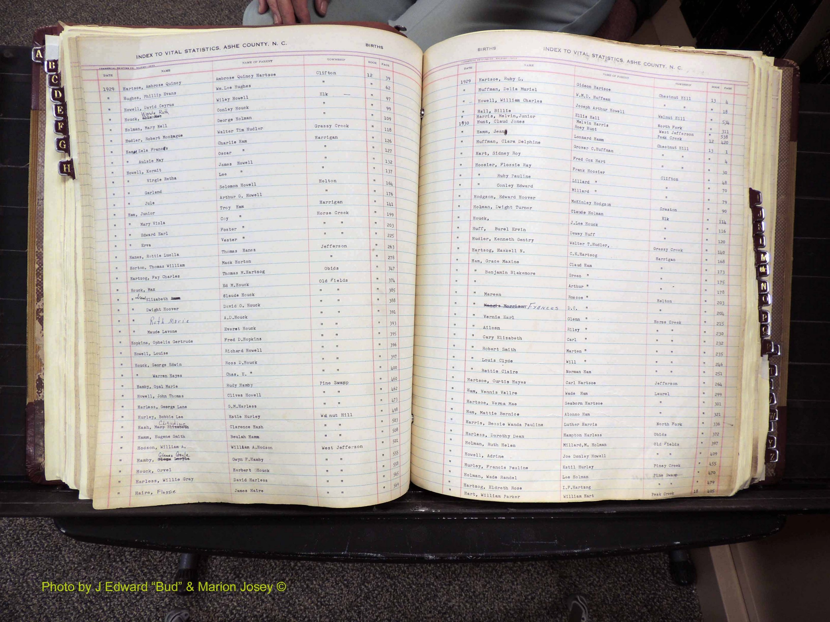 Ashe Co, NC, Births, 1913-1946 (211).JPG