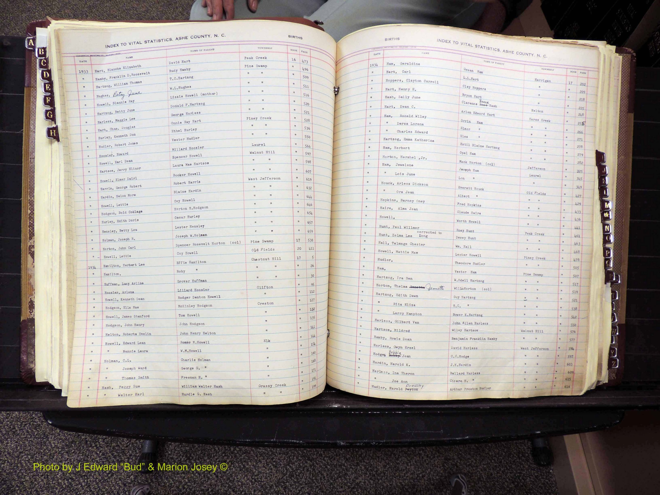 Ashe Co, NC, Births, 1913-1946 (214).JPG
