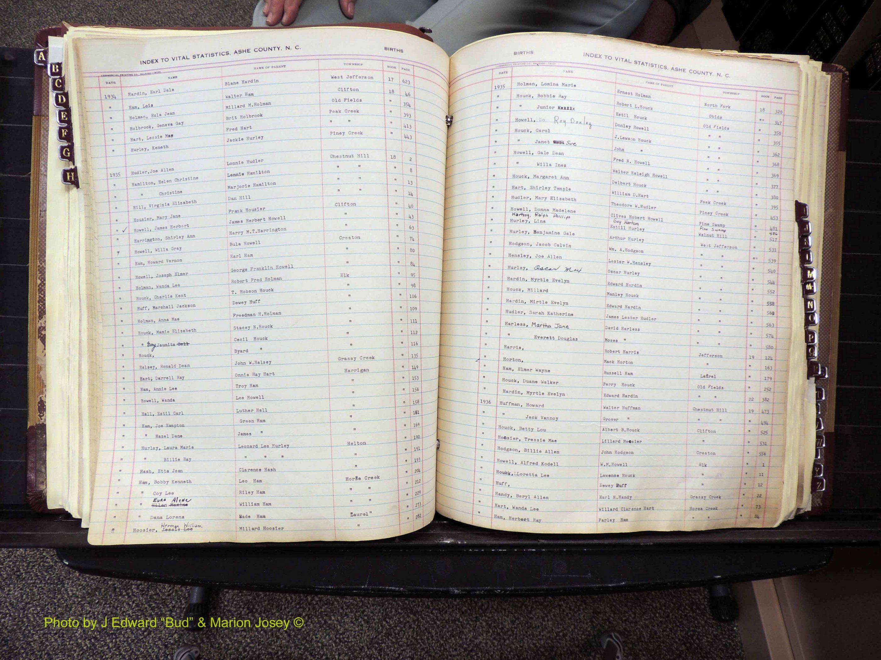 Ashe Co, NC, Births, 1913-1946 (215).JPG