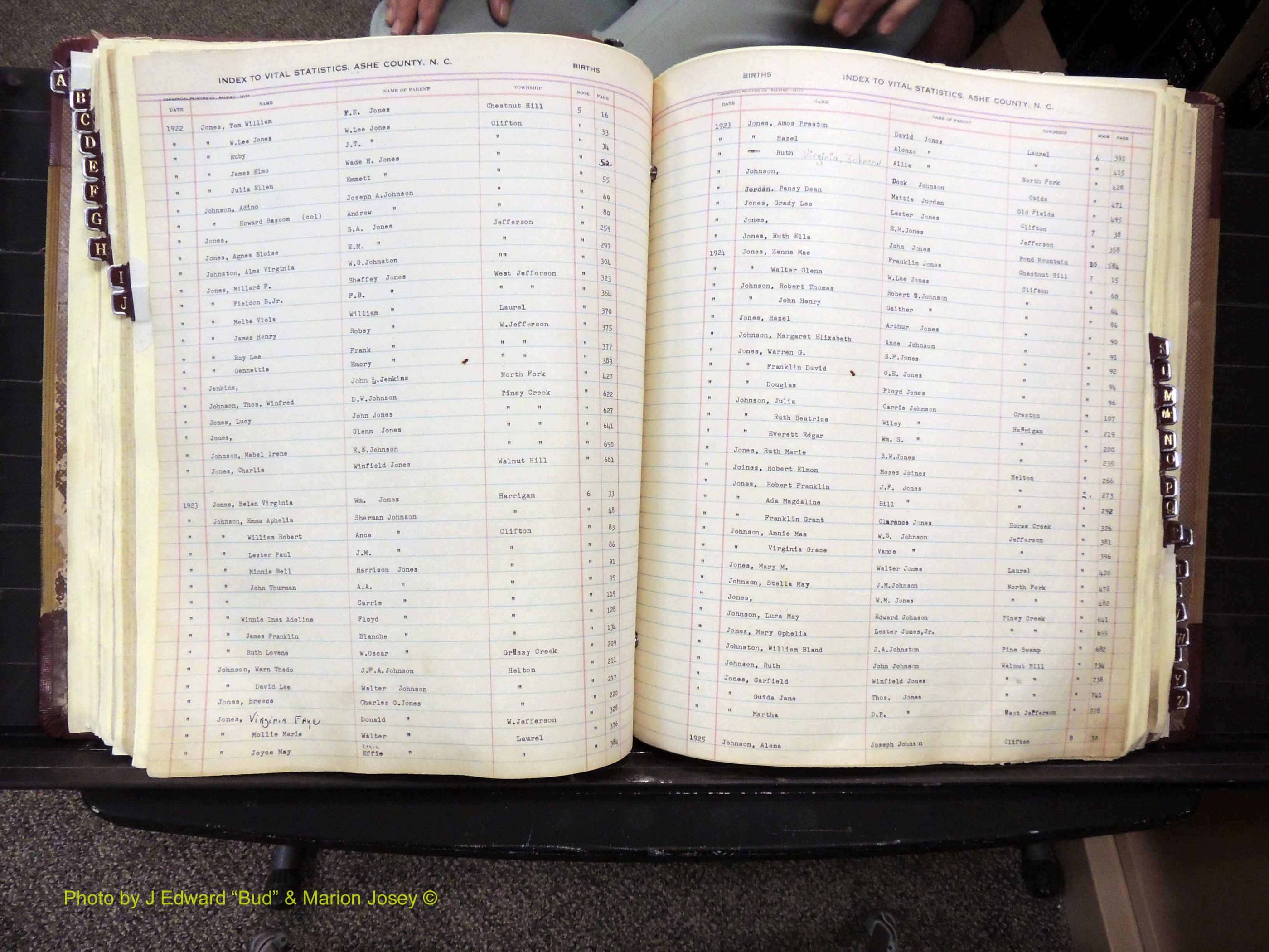 Ashe Co, NC, Births, 1913-1946 (228).JPG