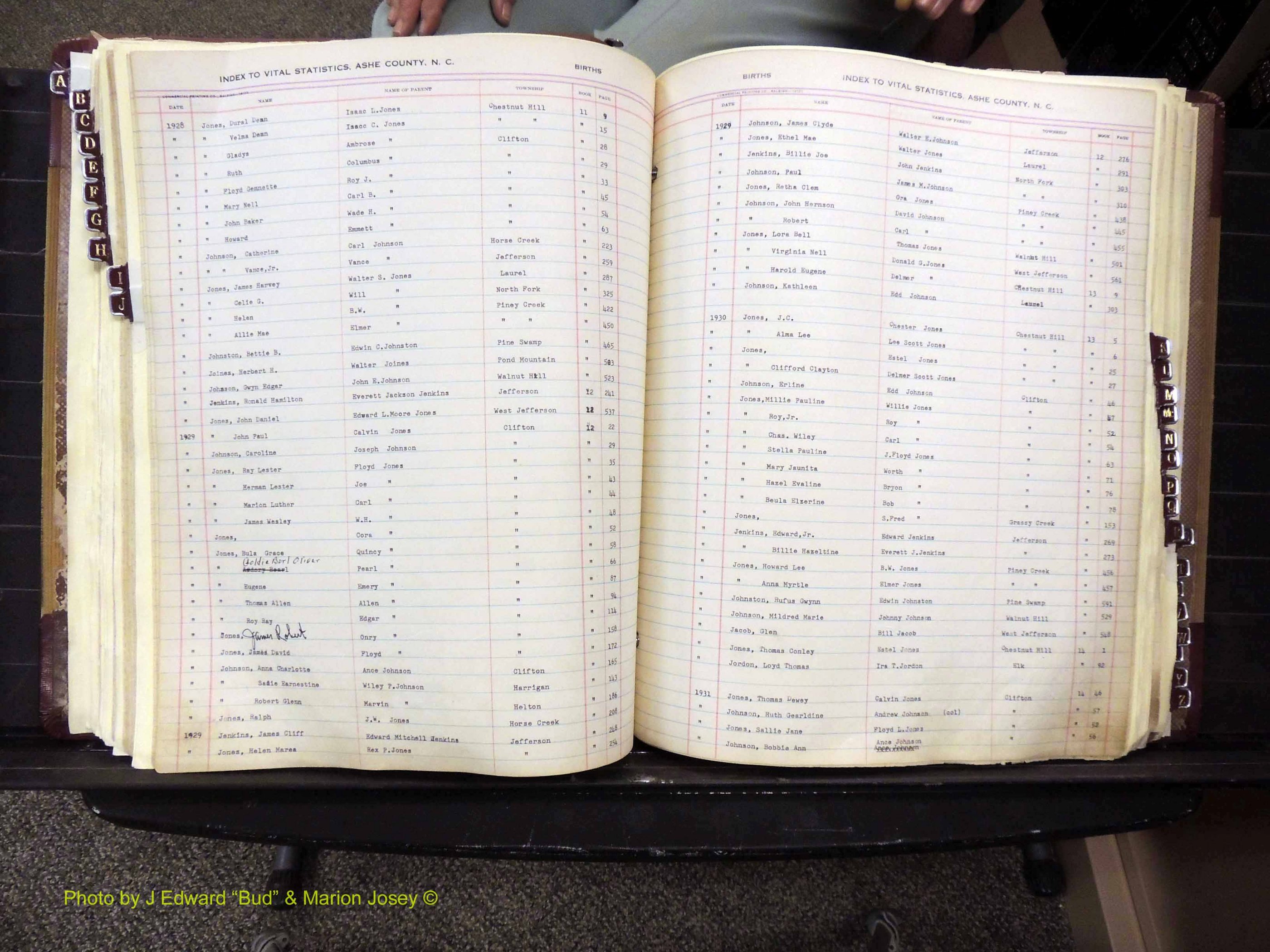 Ashe Co, NC, Births, 1913-1946 (230).JPG