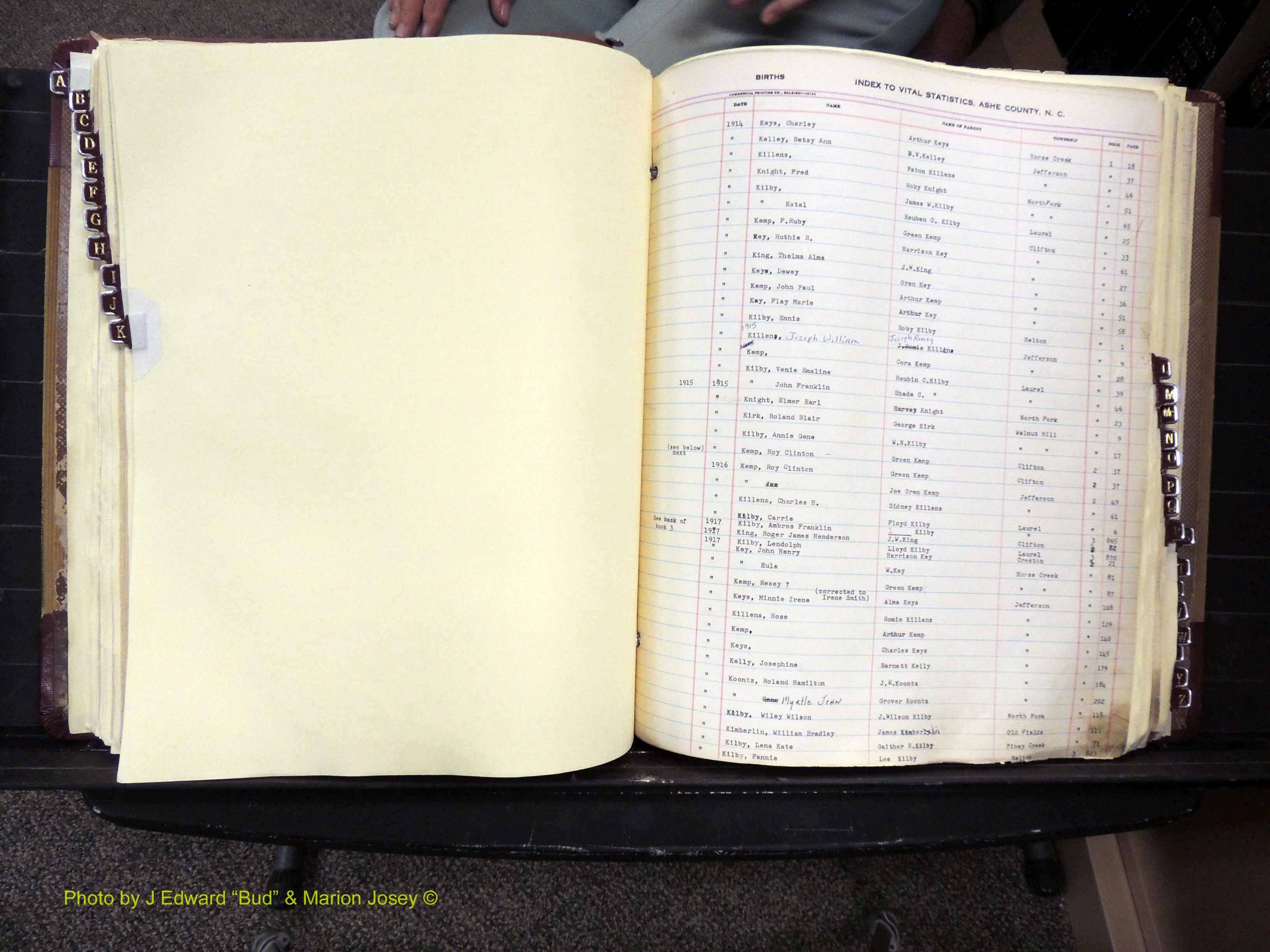Ashe Co, NC, Births, 1913-1946 (235).JPG