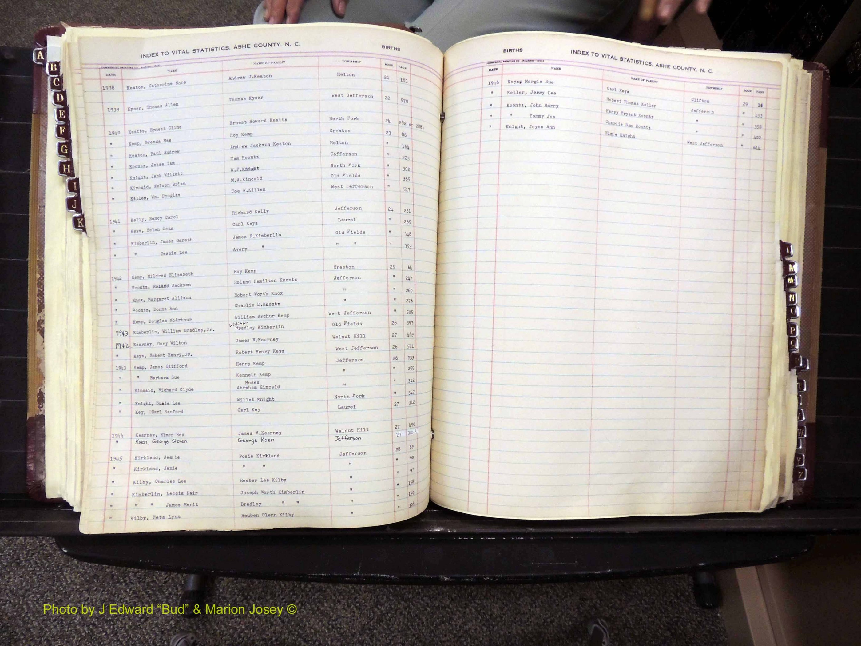 Ashe Co, NC, Births, 1913-1946 (238).JPG