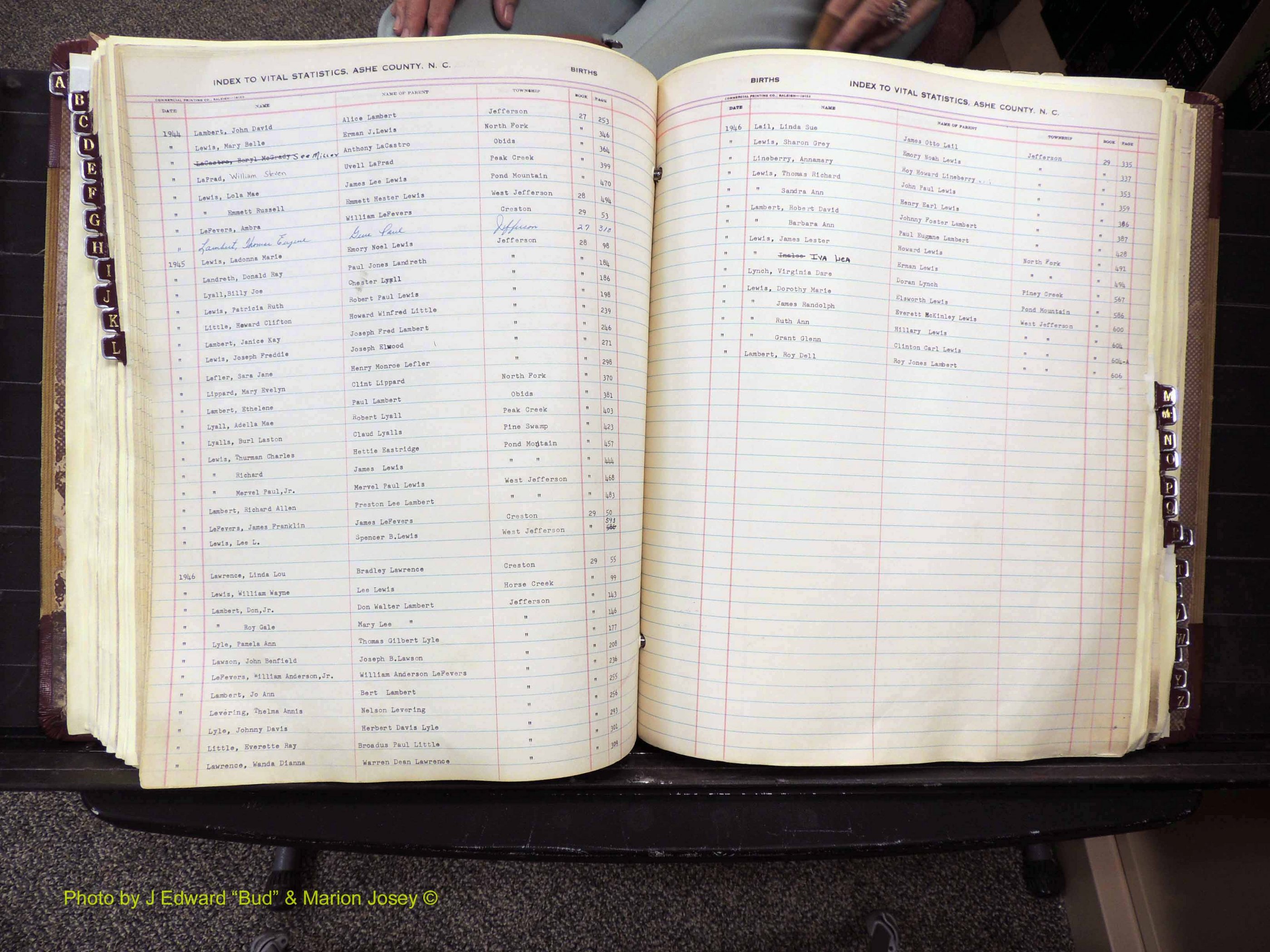 Ashe Co, NC, Births, 1913-1946 (248).JPG