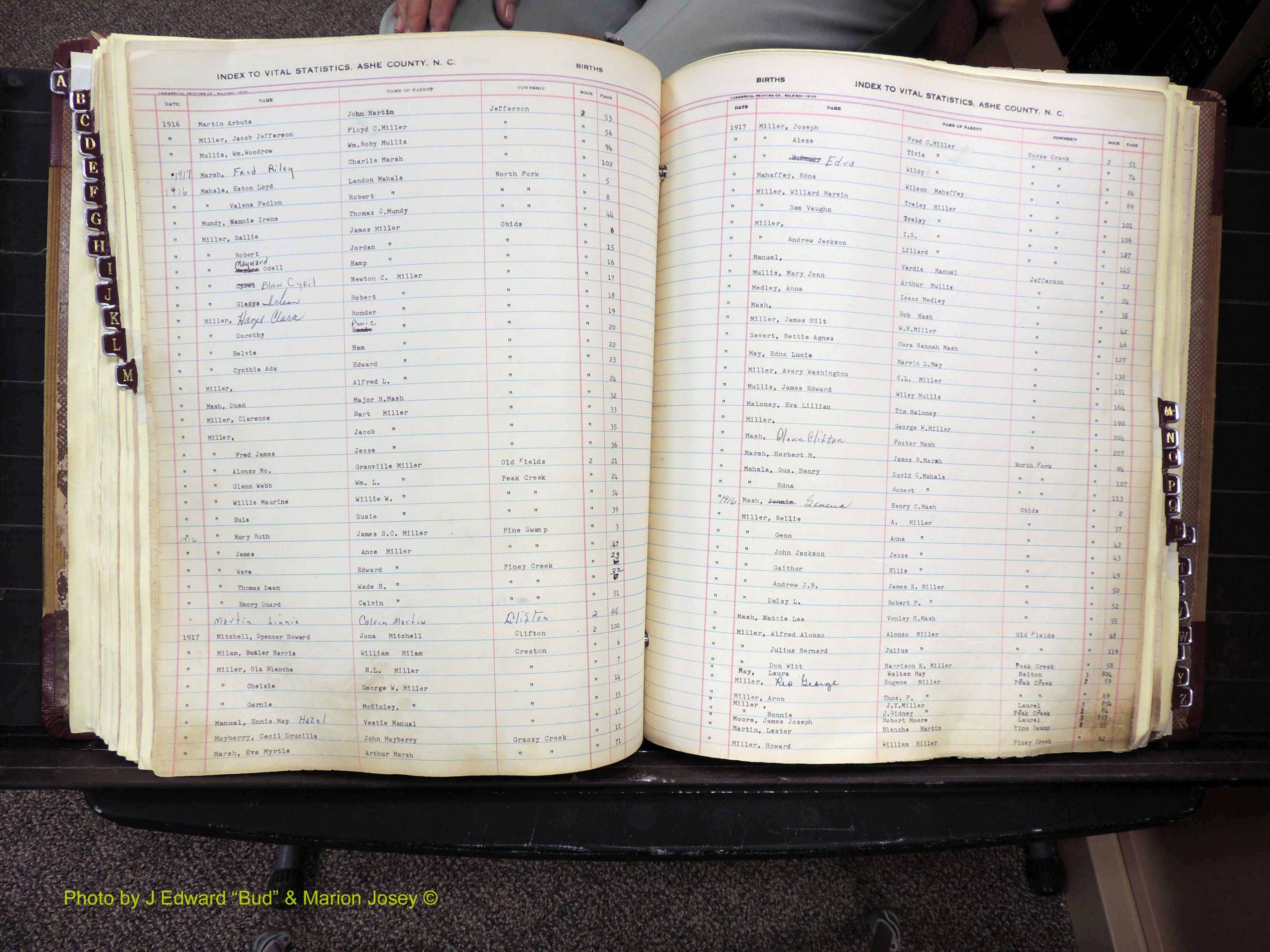 Ashe Co, NC, Births, 1913-1946 (251).JPG