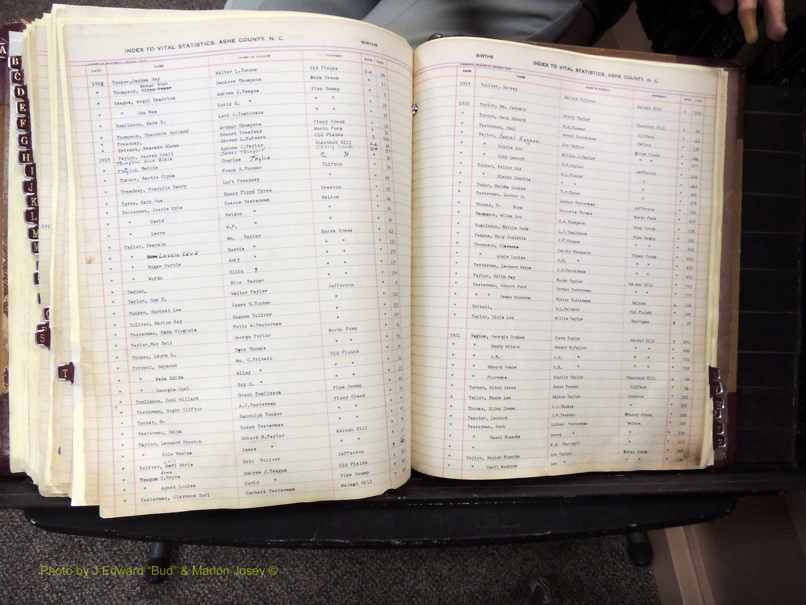 Ashe Co, NC, Births, 1913-1946 (353).JPG