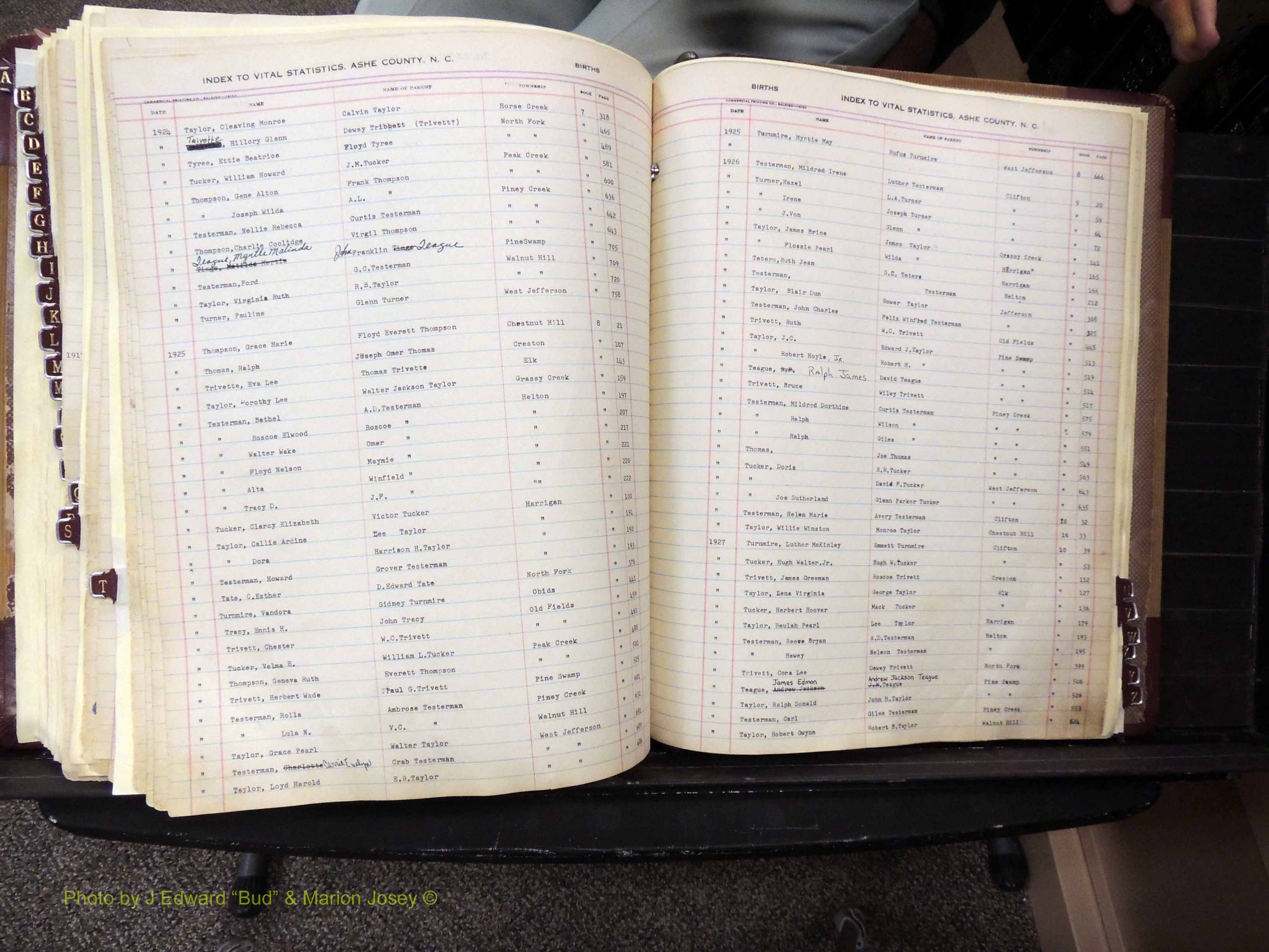 Ashe Co, NC, Births, 1913-1946 (355).JPG