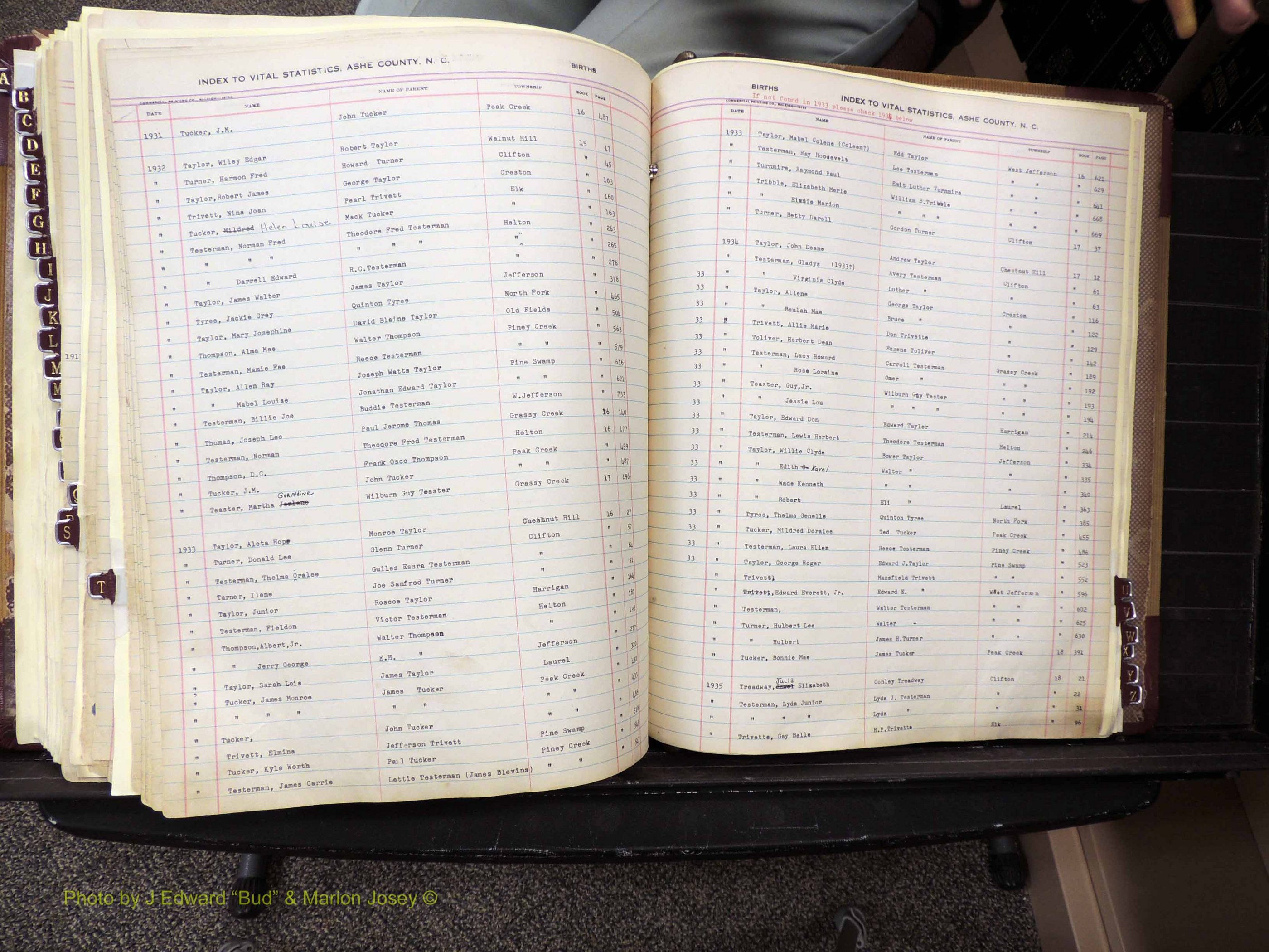 Ashe Co, NC, Births, 1913-1946 (357).JPG