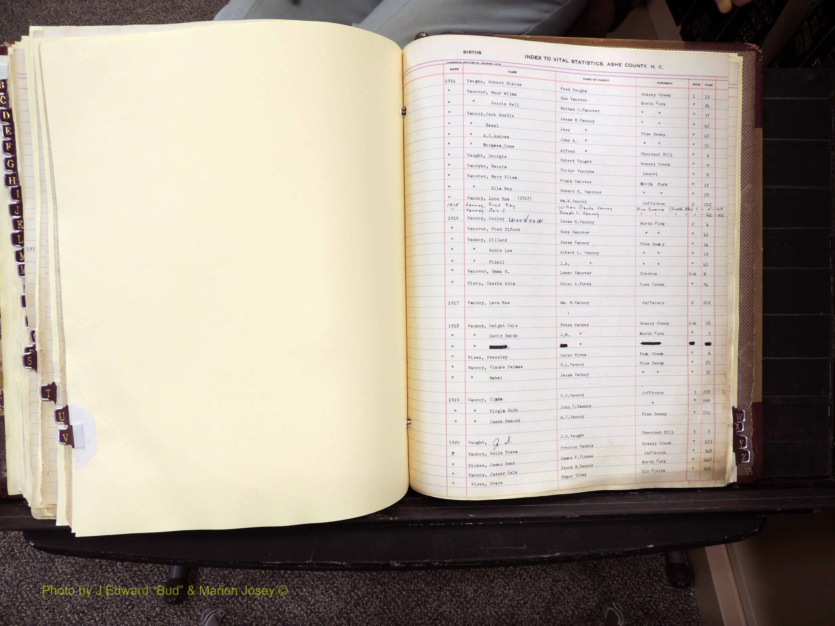 Ashe Co, NC, Births, 1913-1946 (362).JPG