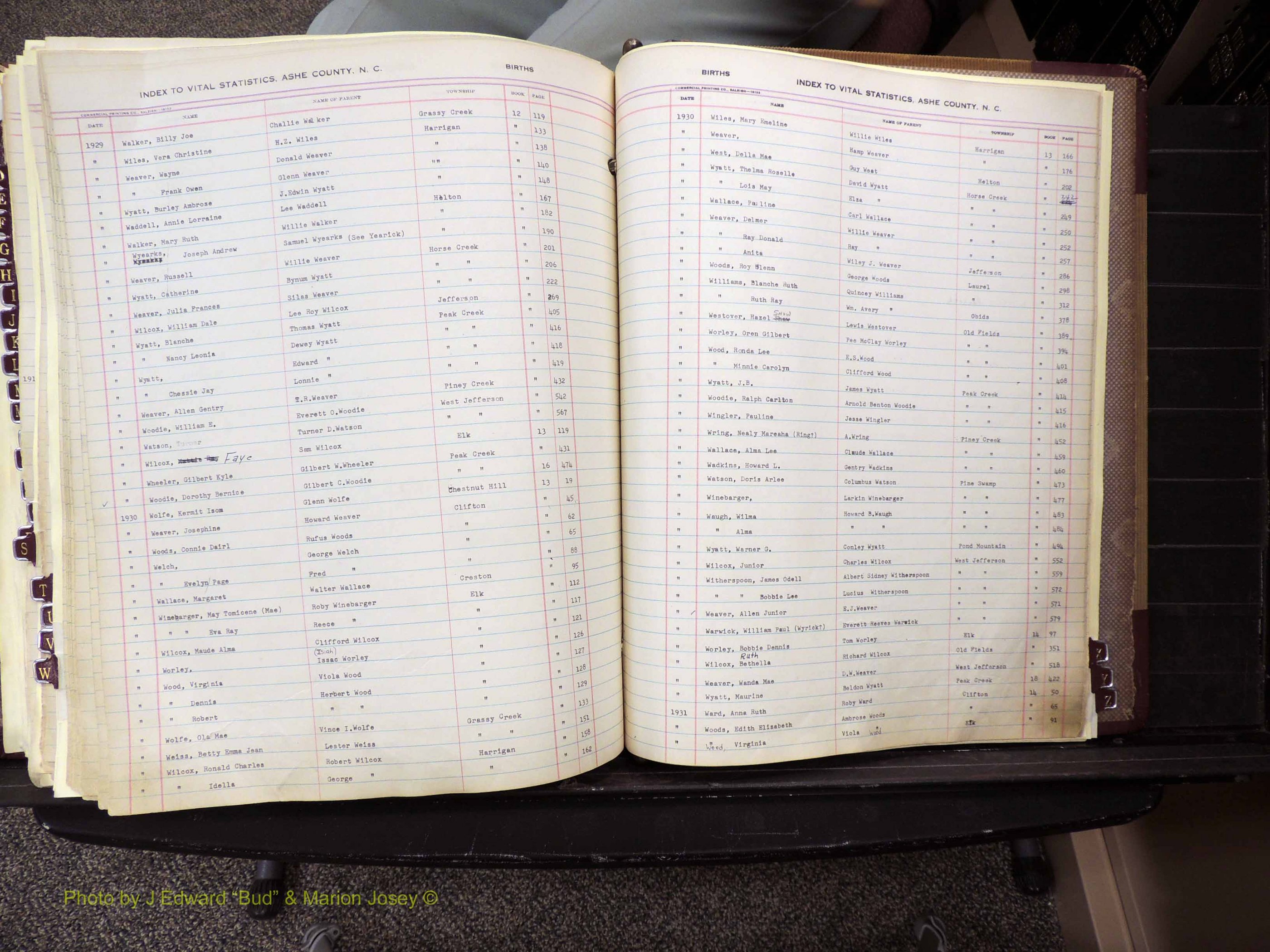 Ashe Co, NC, Births, 1913-1946 (375).JPG