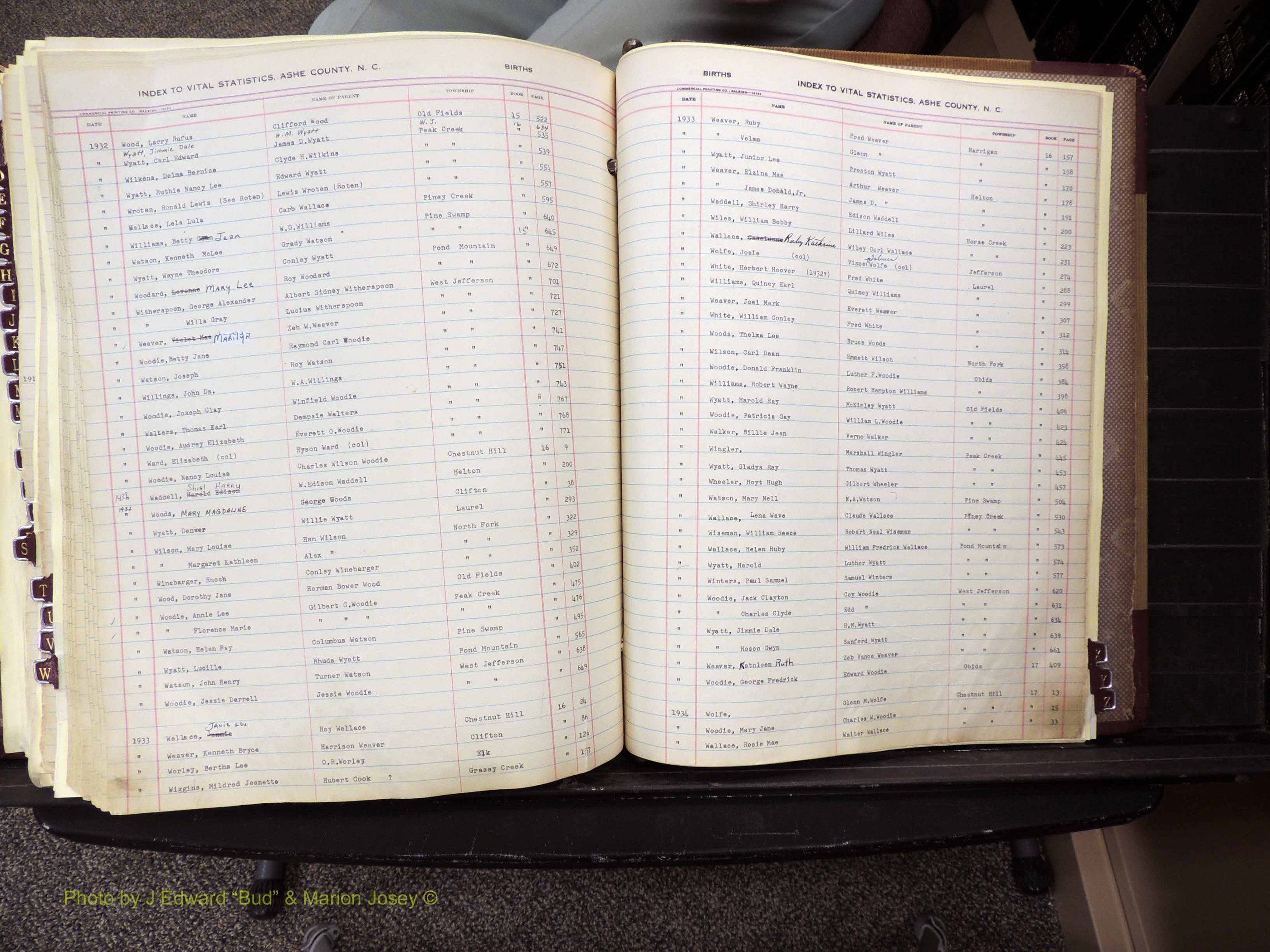 Ashe Co, NC, Births, 1913-1946 (377).JPG