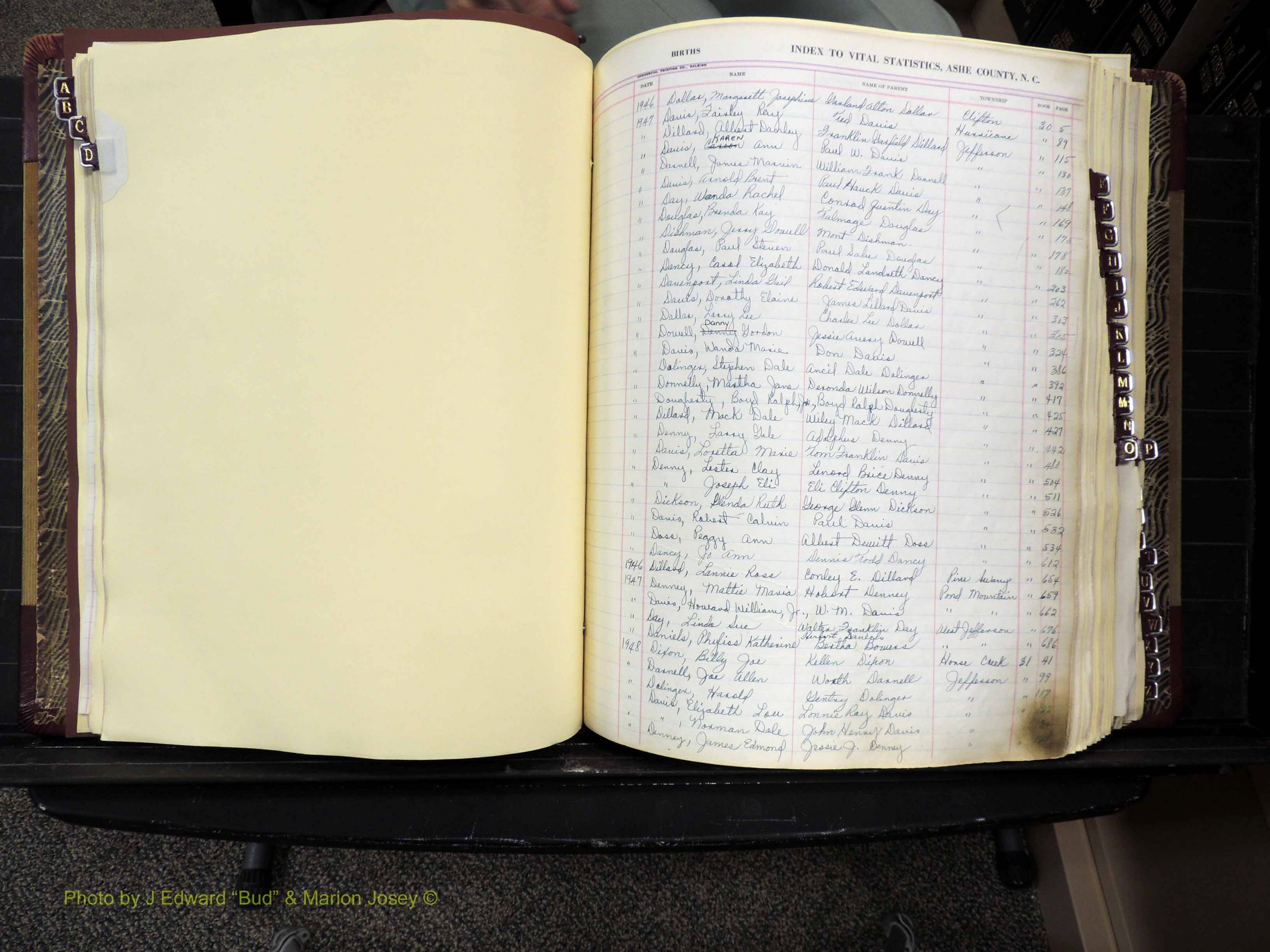 Ashe Co, NC, Births, 1947-1997 (145).JPG