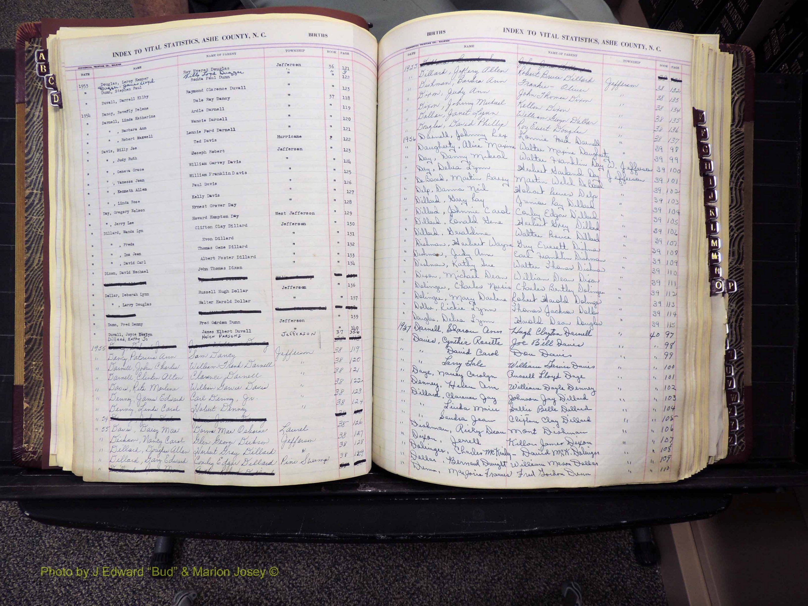 Ashe Co, NC, Births, 1947-1997 (148).JPG