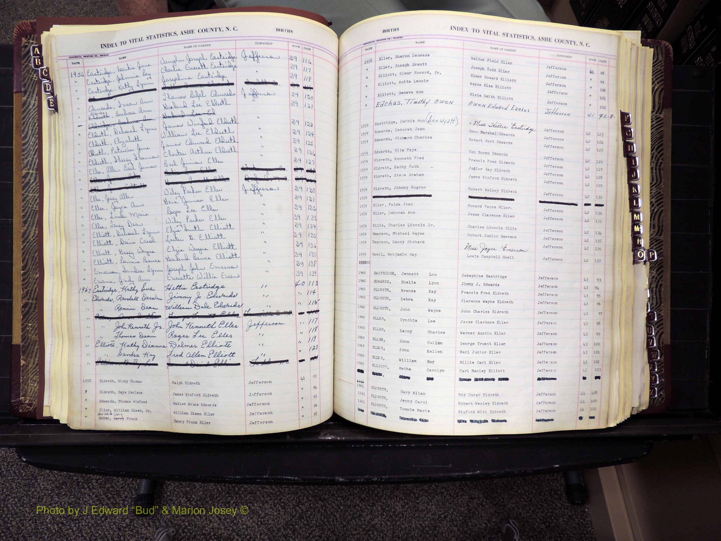 Ashe Co, NC, Births, 1947-1997 (158).JPG