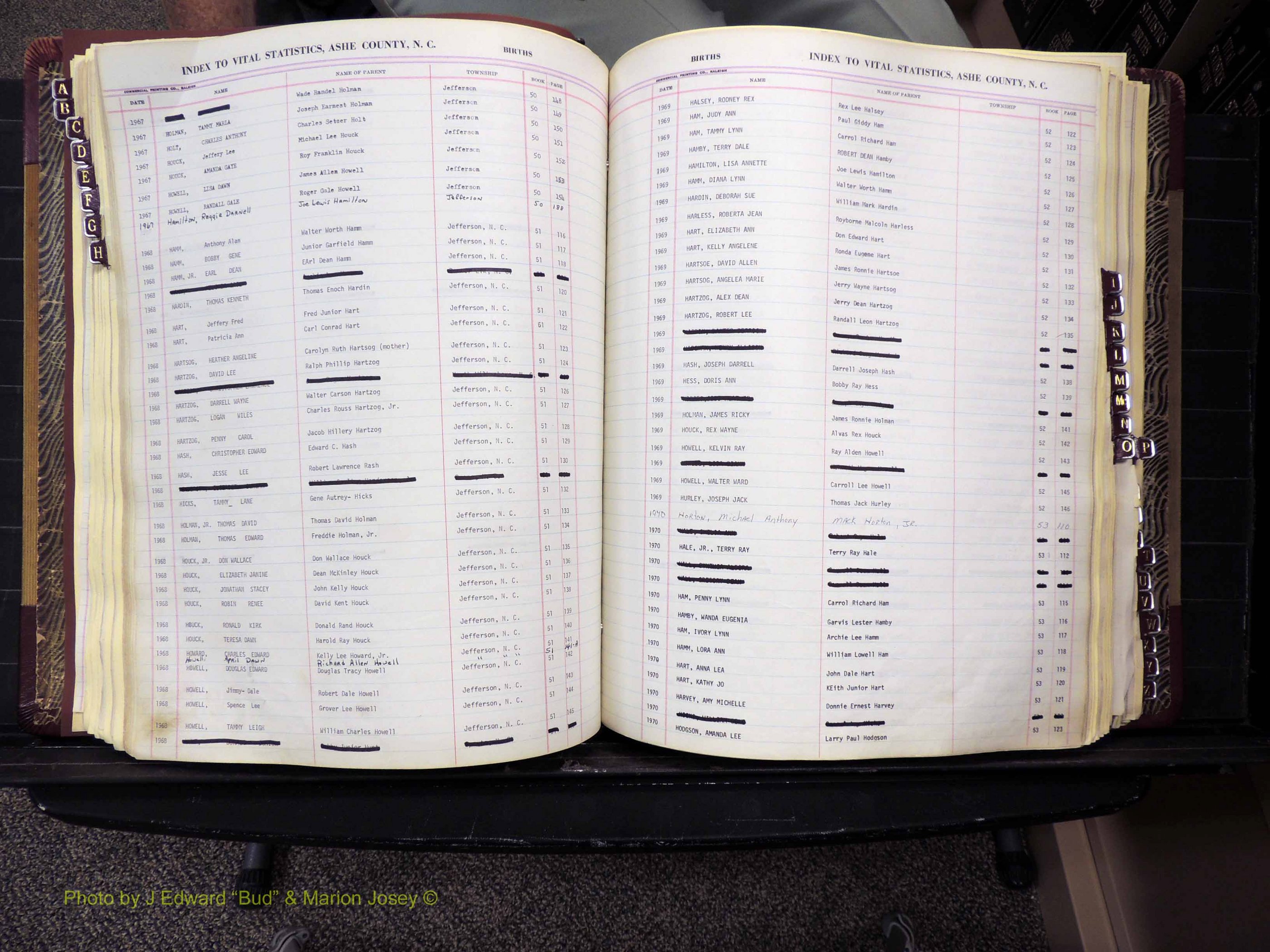 Ashe Co, NC, Births, 1947-1997 (195).JPG