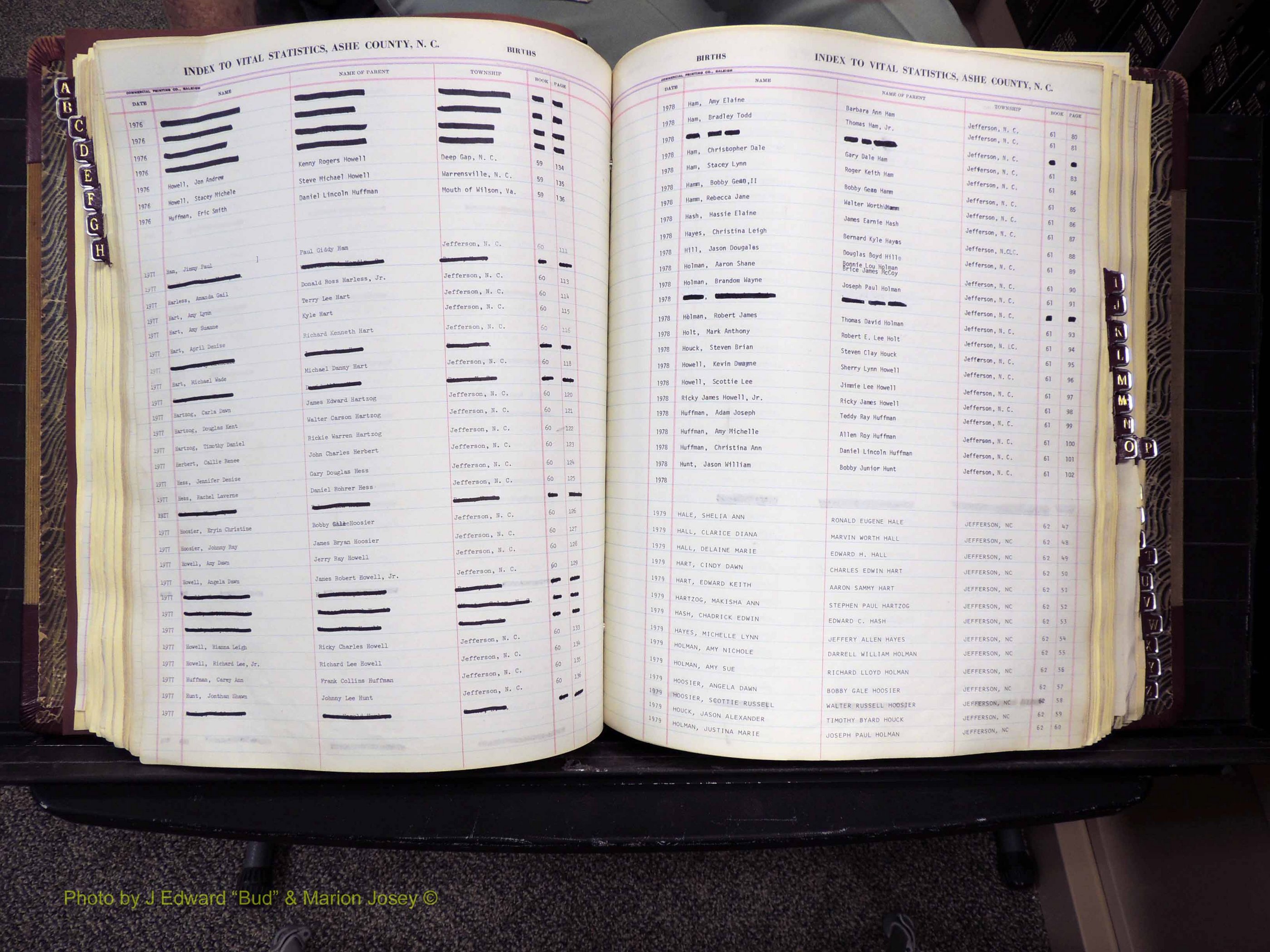 Ashe Co, NC, Births, 1947-1997 (198).JPG