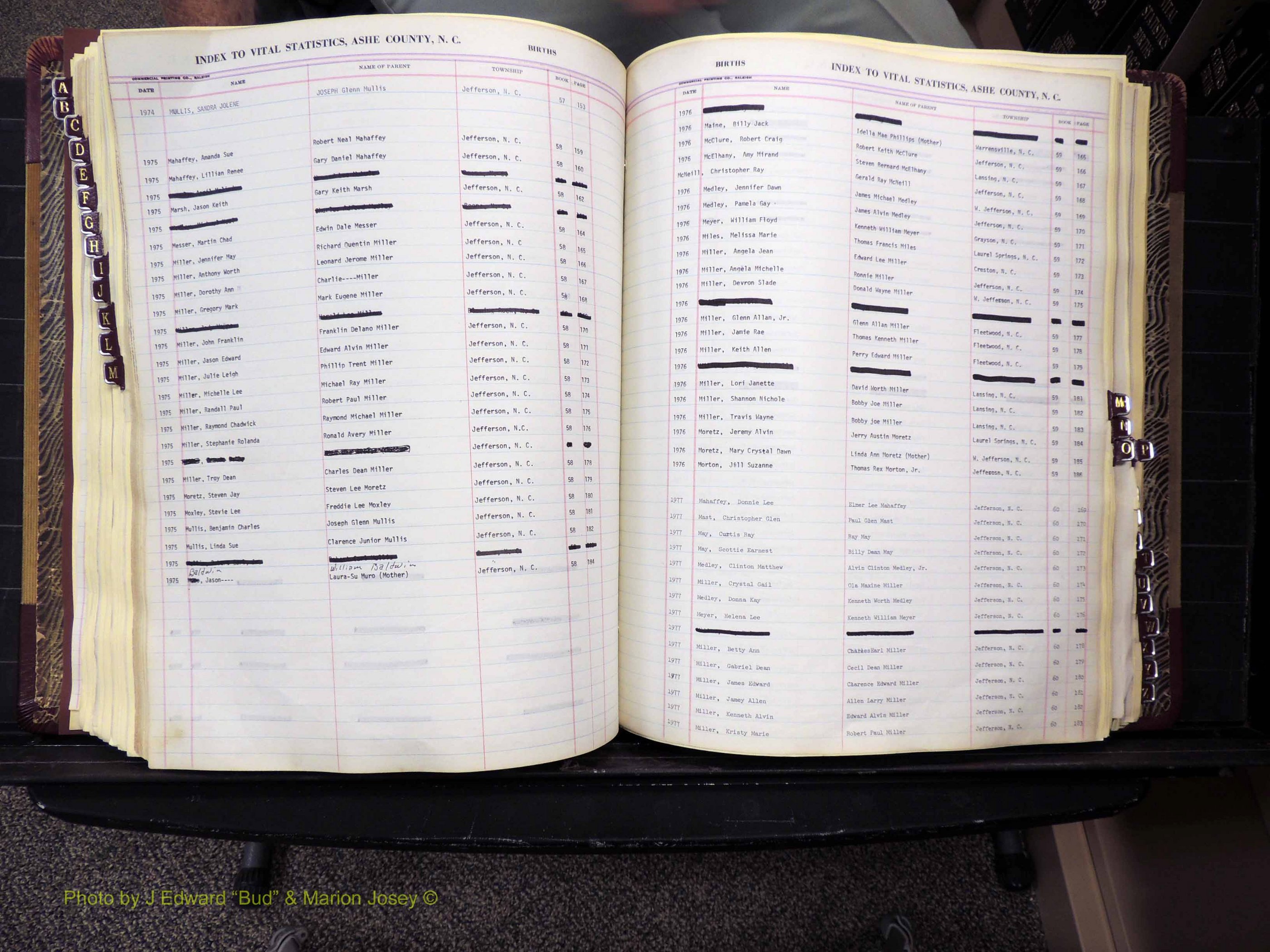 Ashe Co, NC, Births, 1947-1997 (242).JPG