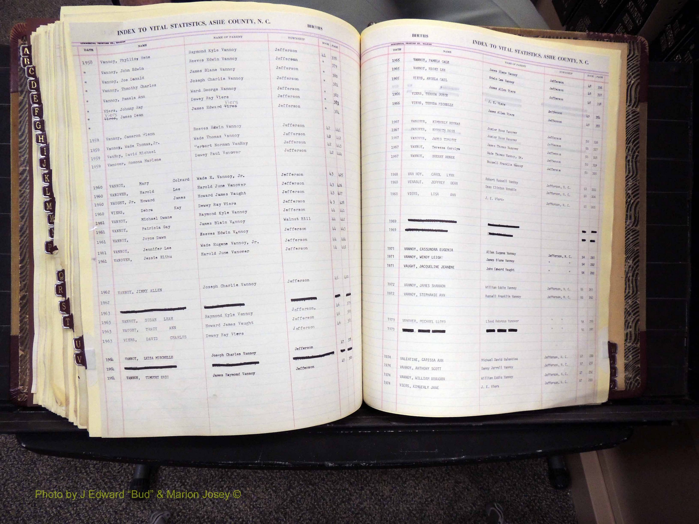 Ashe Co, NC, Births, 1947-1997 (324).JPG