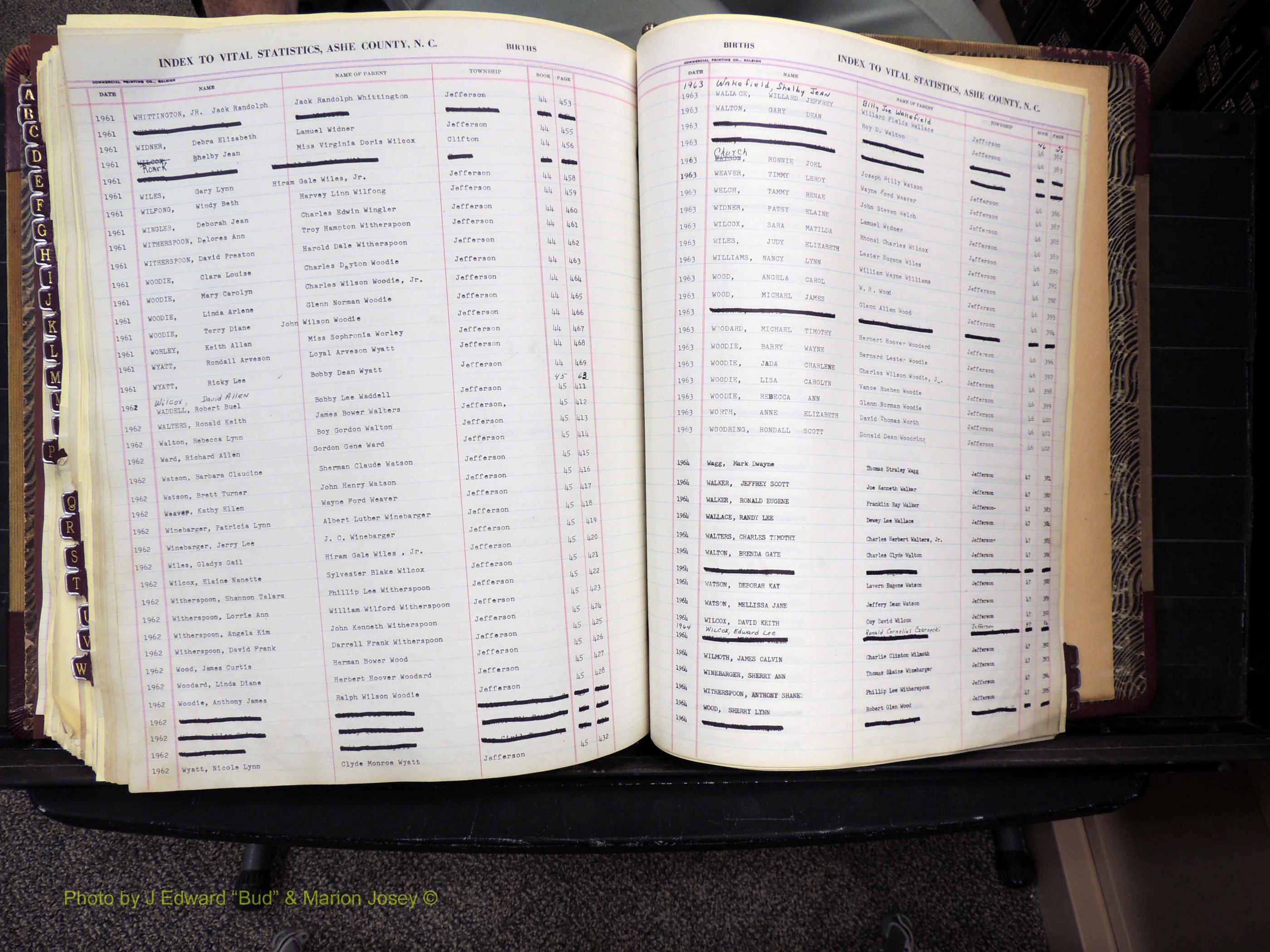 Ashe Co, NC, Births, 1947-1997 (333).JPG