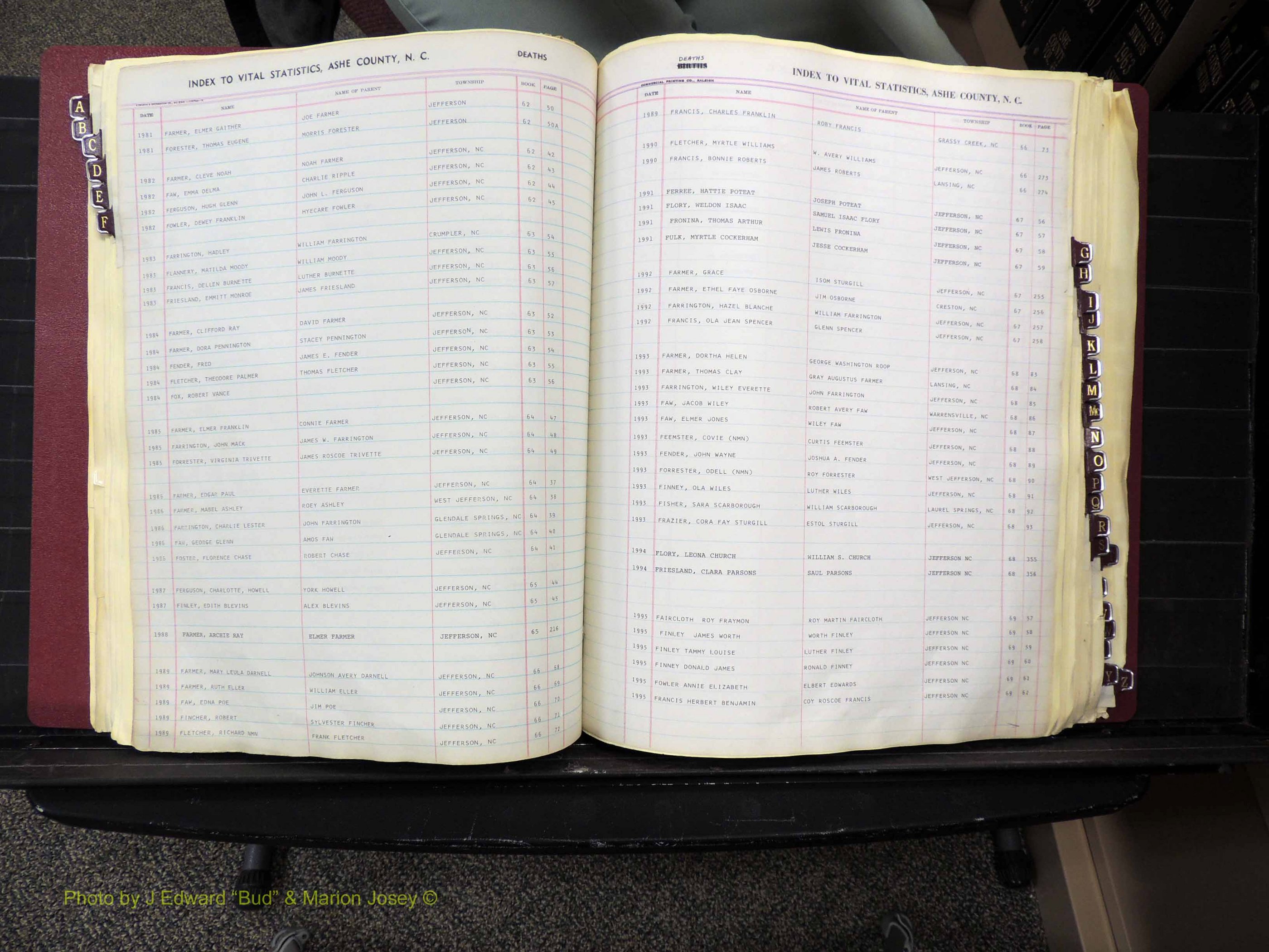 Ashe Co, NC, Deaths, 1913-1997 (168).JPG