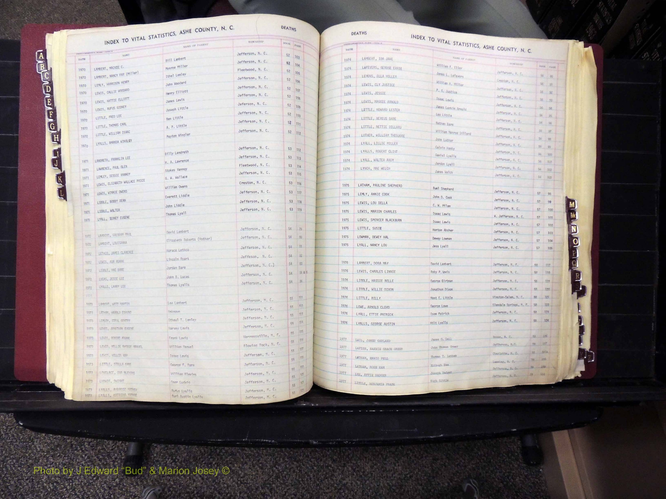 Ashe Co, NC, Deaths, 1913-1997 (222).JPG