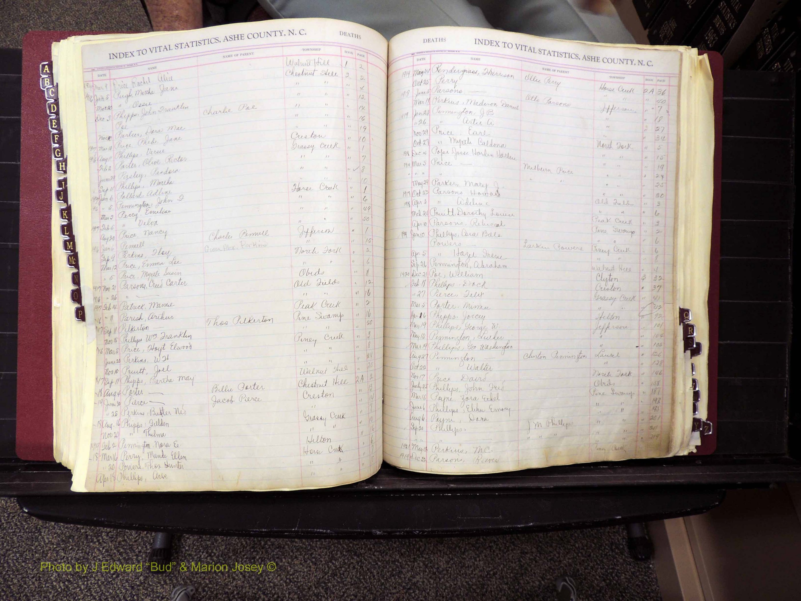 Ashe Co, NC, Deaths, 1913-1997 (260).JPG