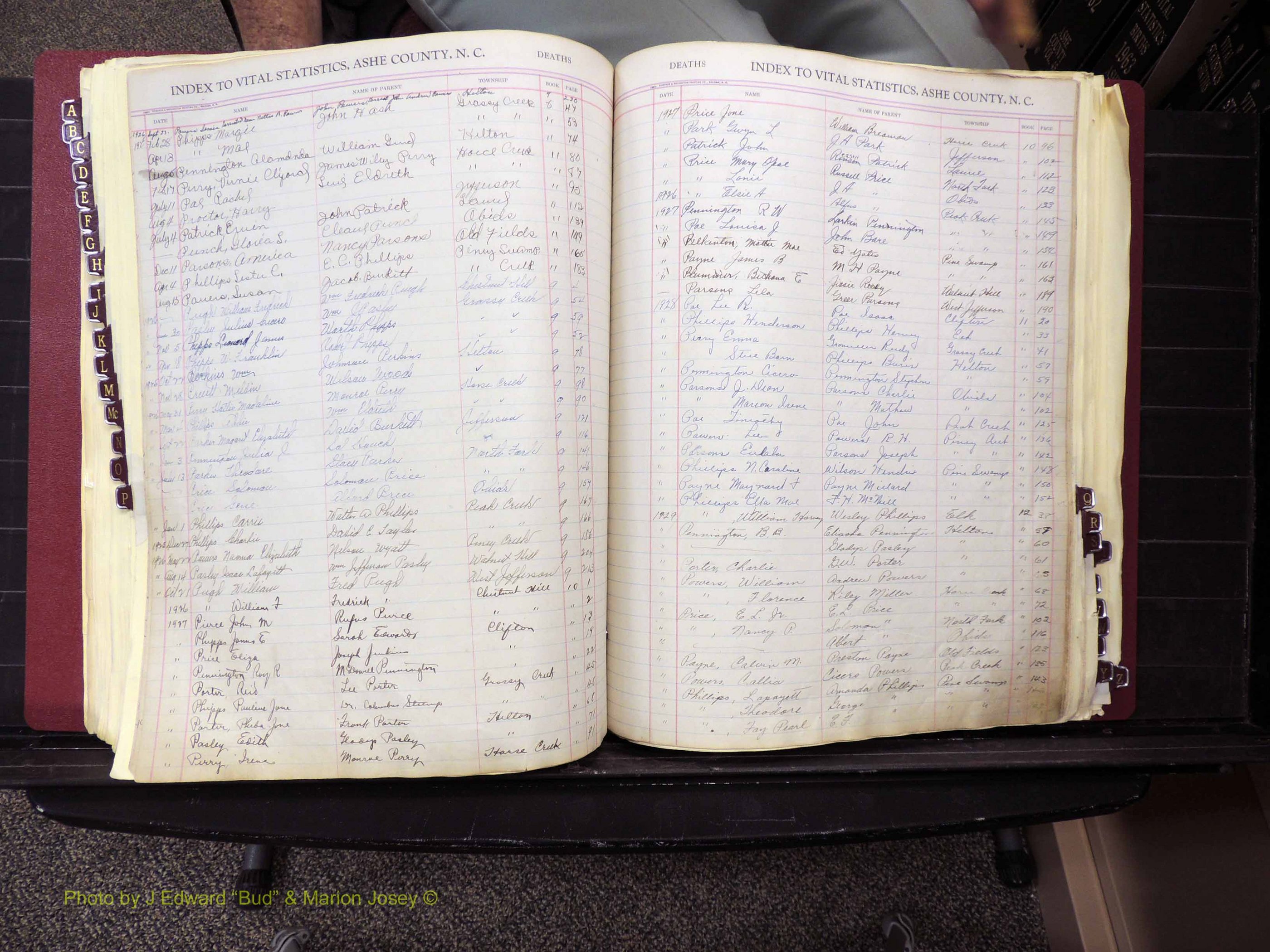 Ashe Co, NC, Deaths, 1913-1997 (262).JPG